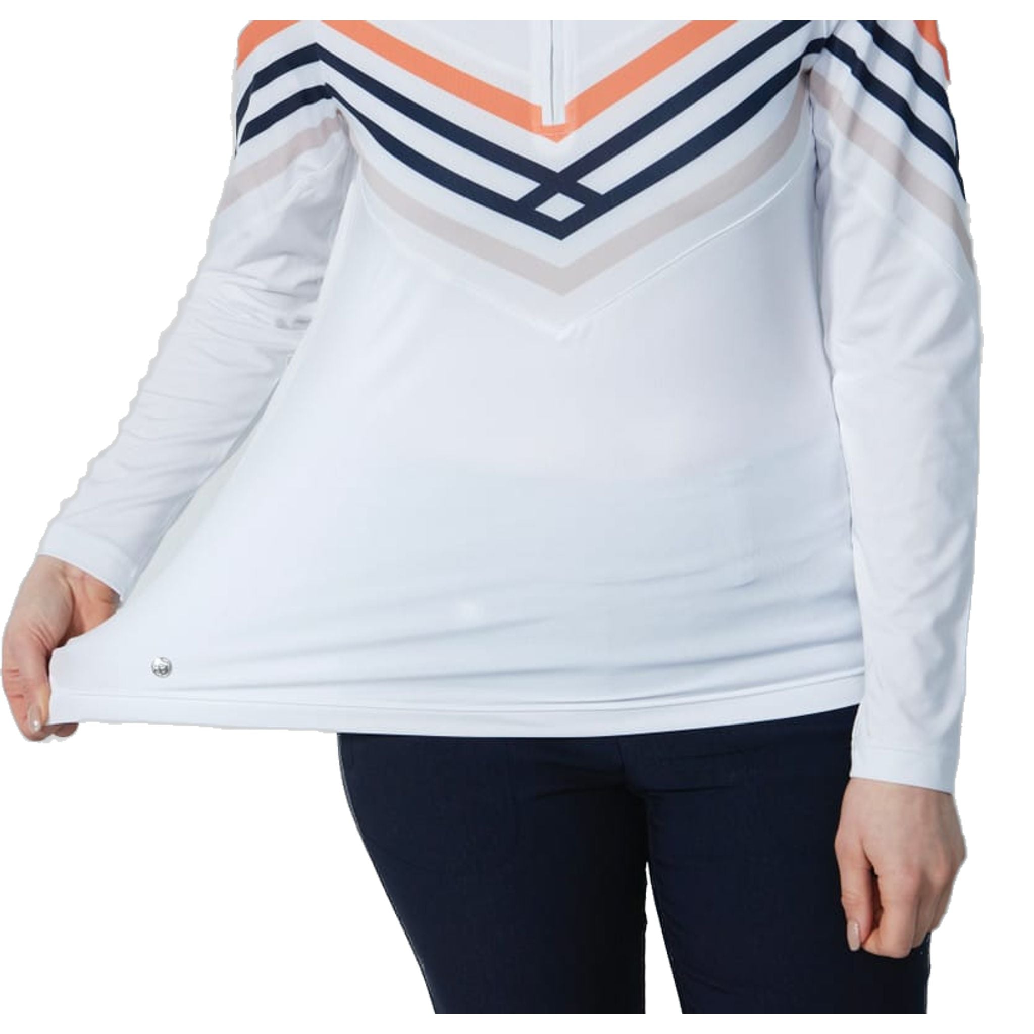 Daily Sports Halifax Col rond Blanc XL Femme