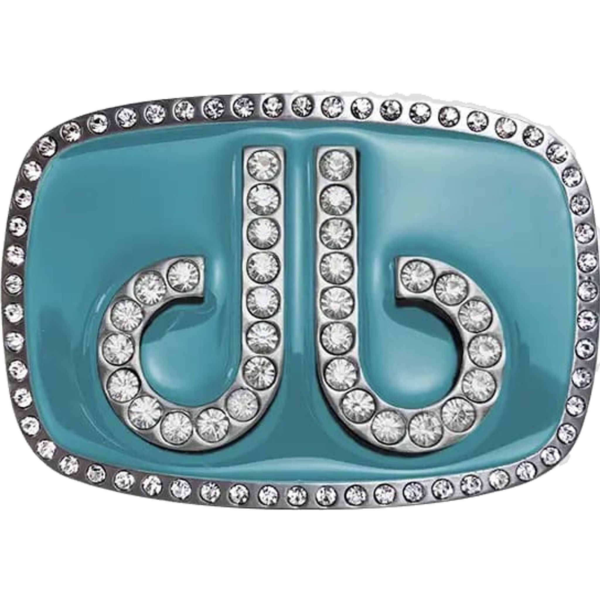 Ceintures Druh à boucle diamant Auqa pour femmes