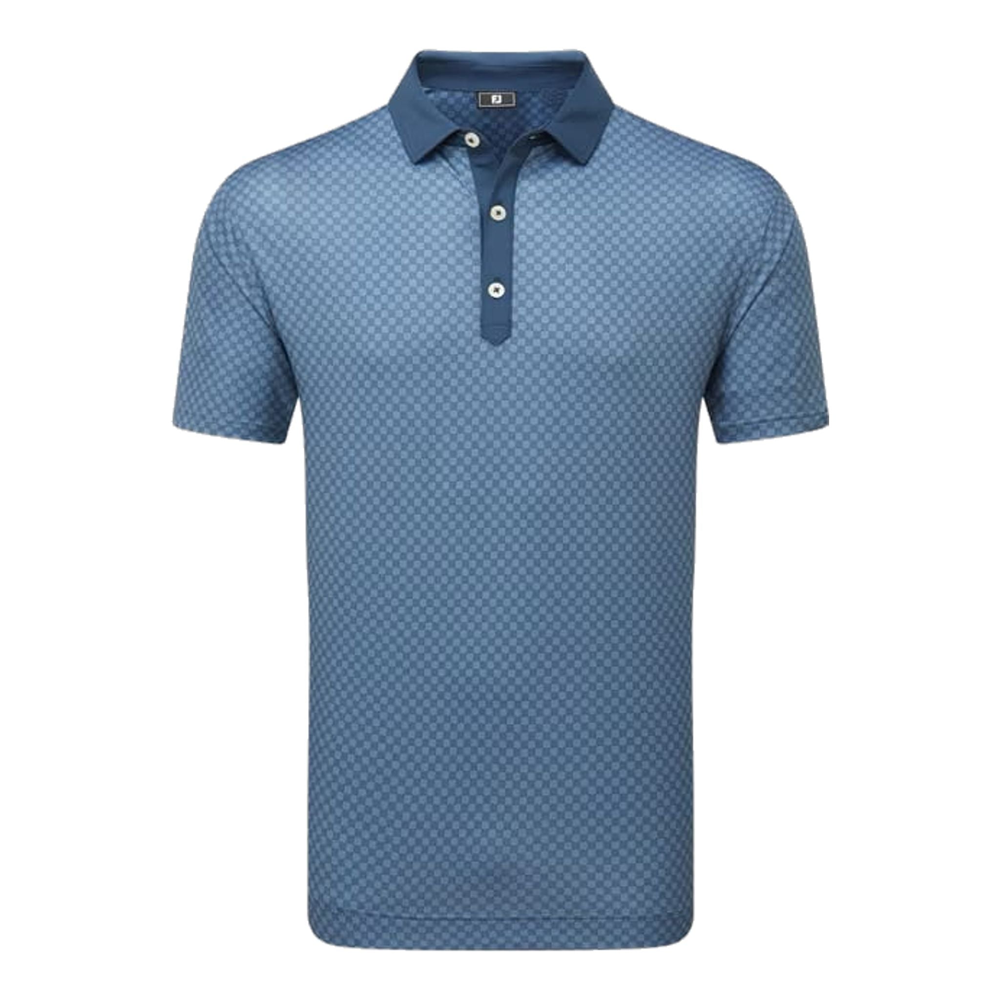 Polo Footjoy à carreaux jacquard pour homme