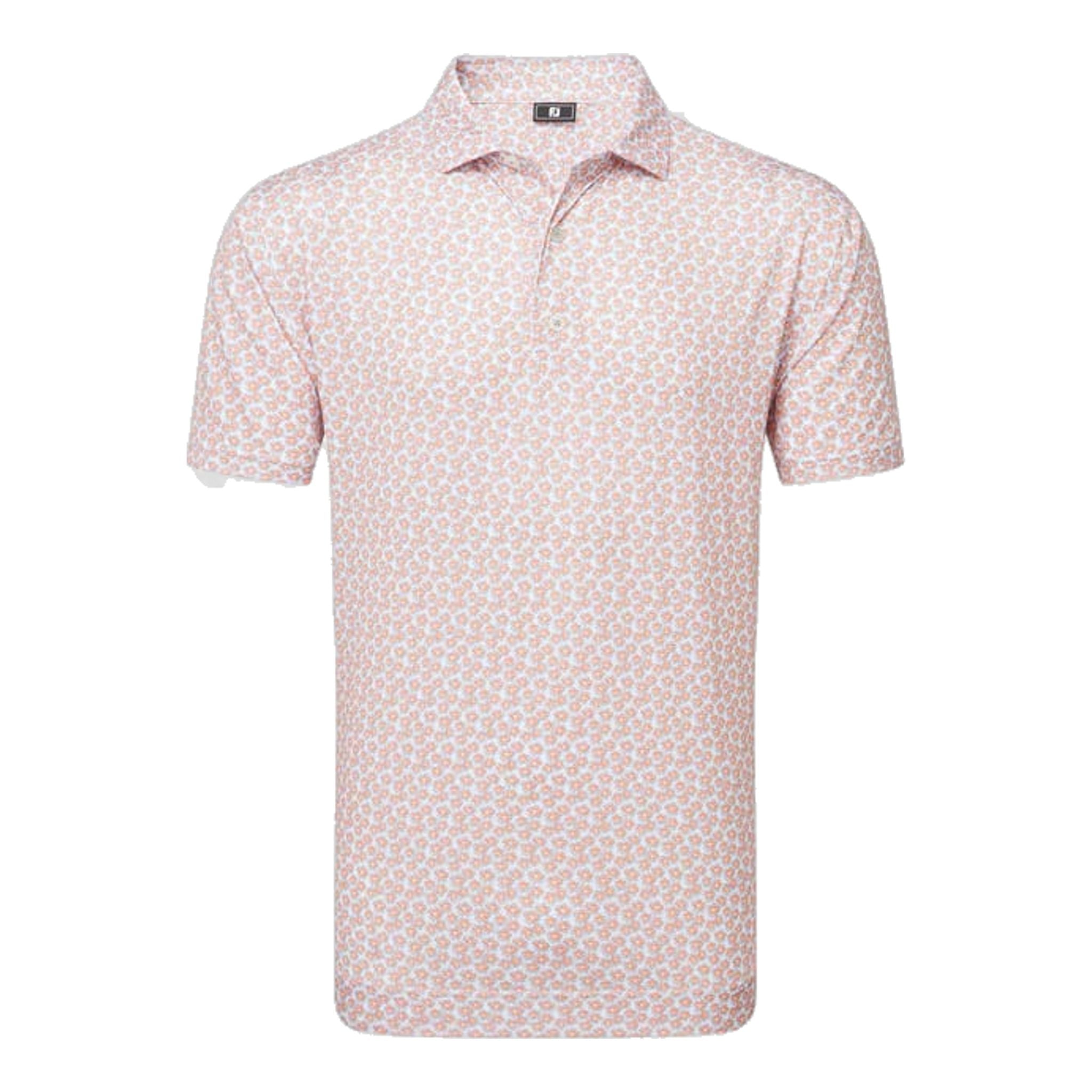 Polo homme Footjoy Lisle à imprimé floral