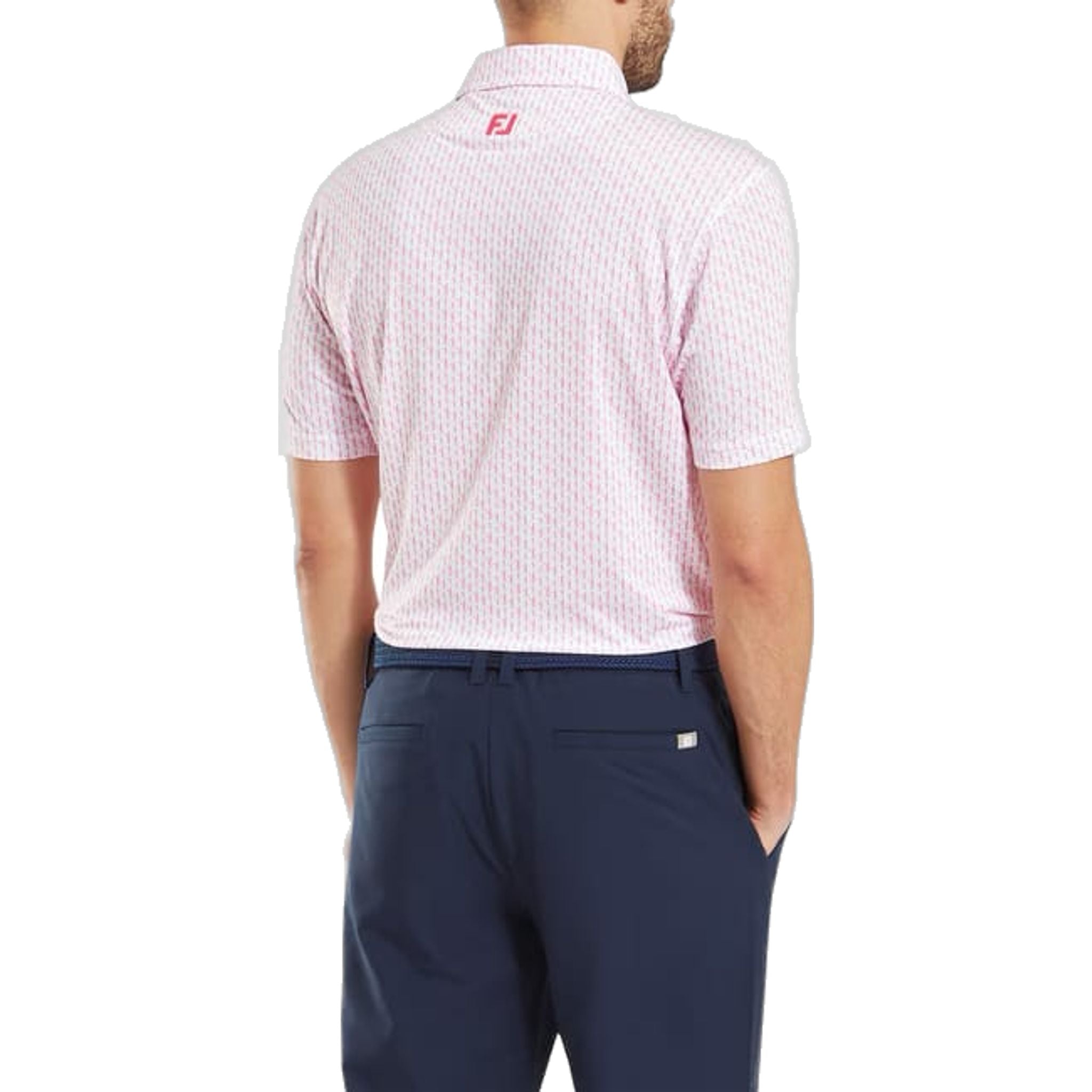Polo Footjoy à imprimé silhouette pour homme