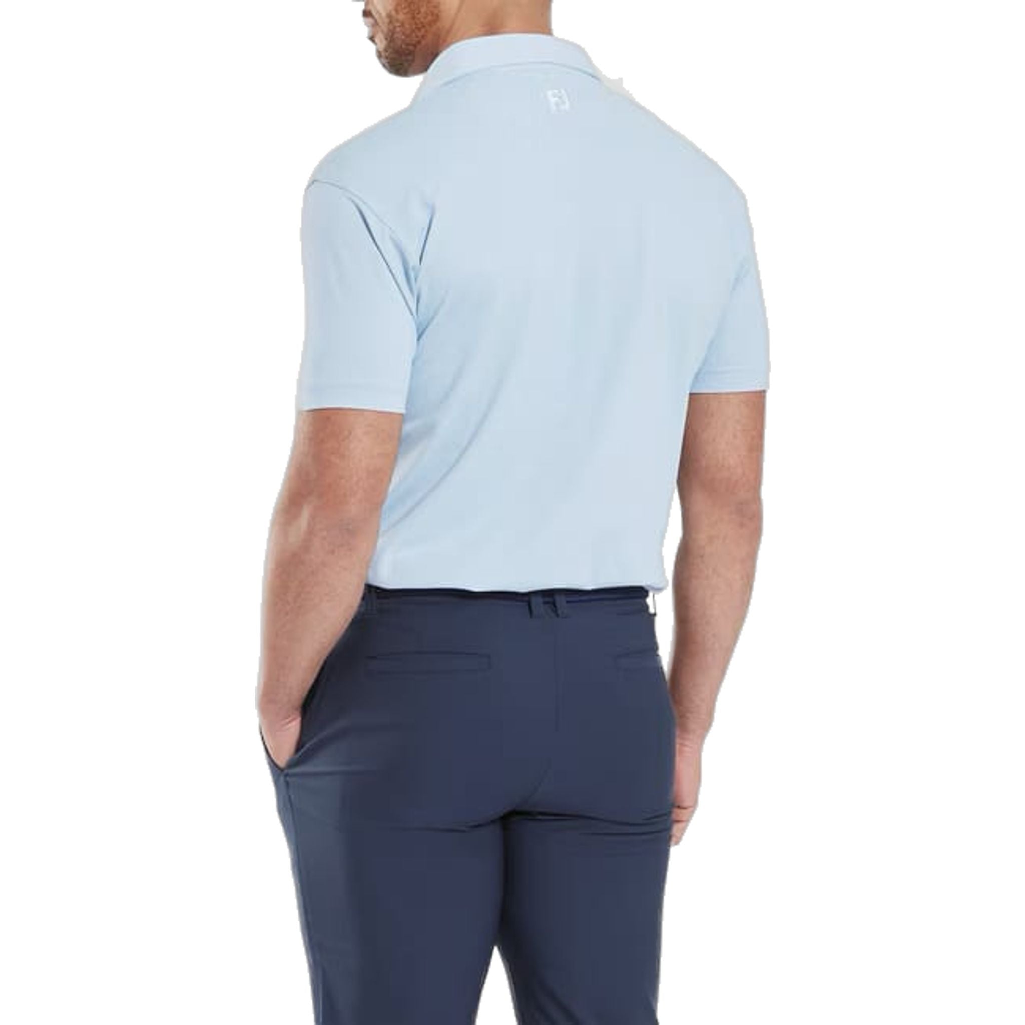 Polo Footjoy à imprimé texturé gravé pour homme