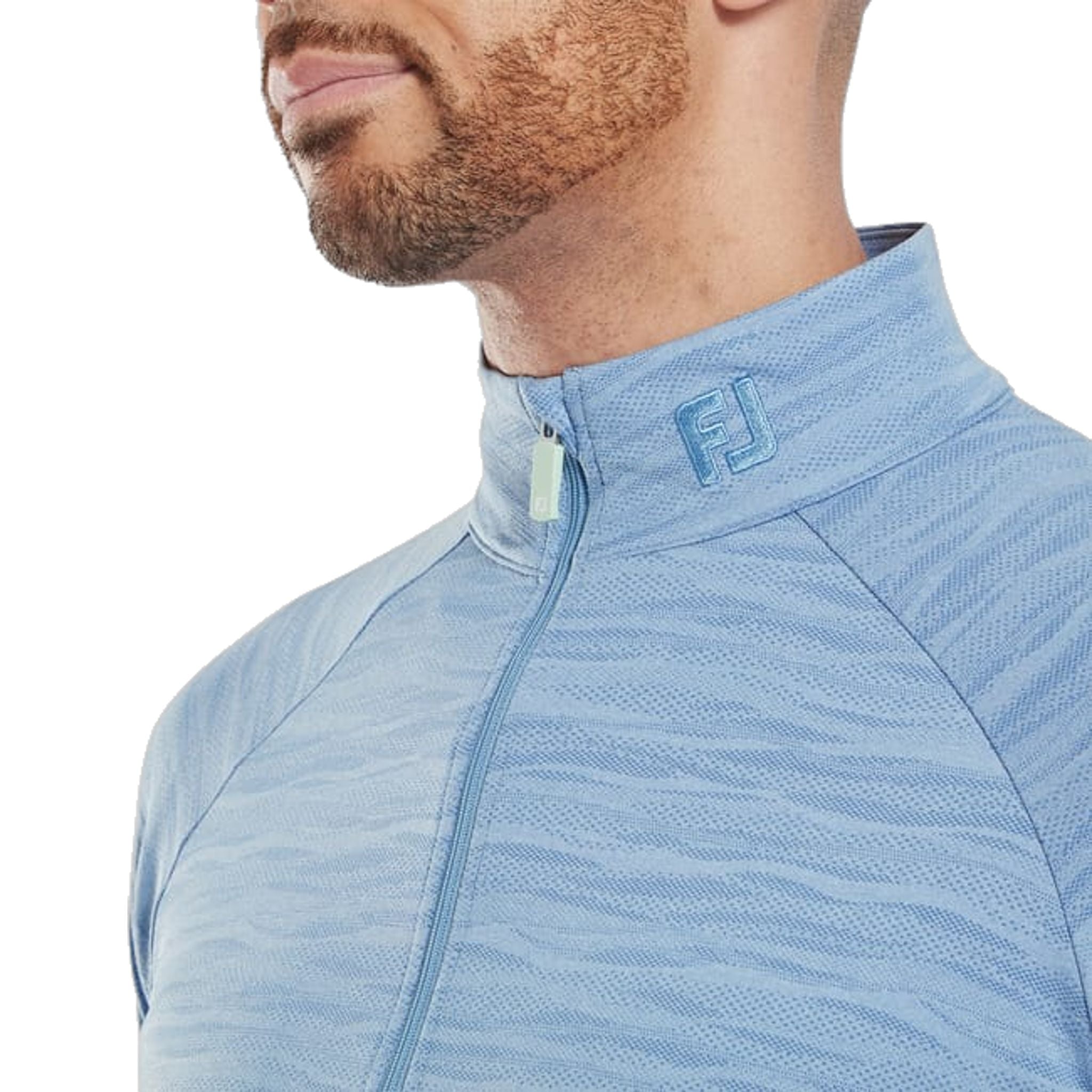 Couche intermédiaire Footjoy Wave Jacquard Chill-Out pour hommes