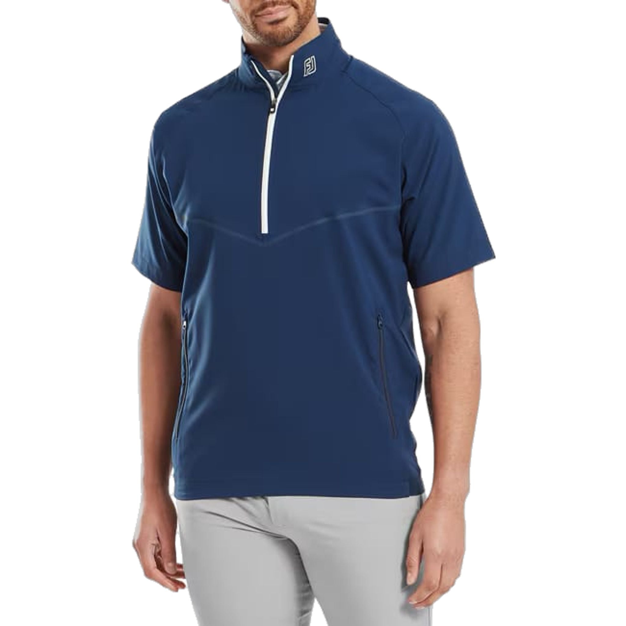 Veste coupe-vent sans manches Footjoy Zephyr pour homme