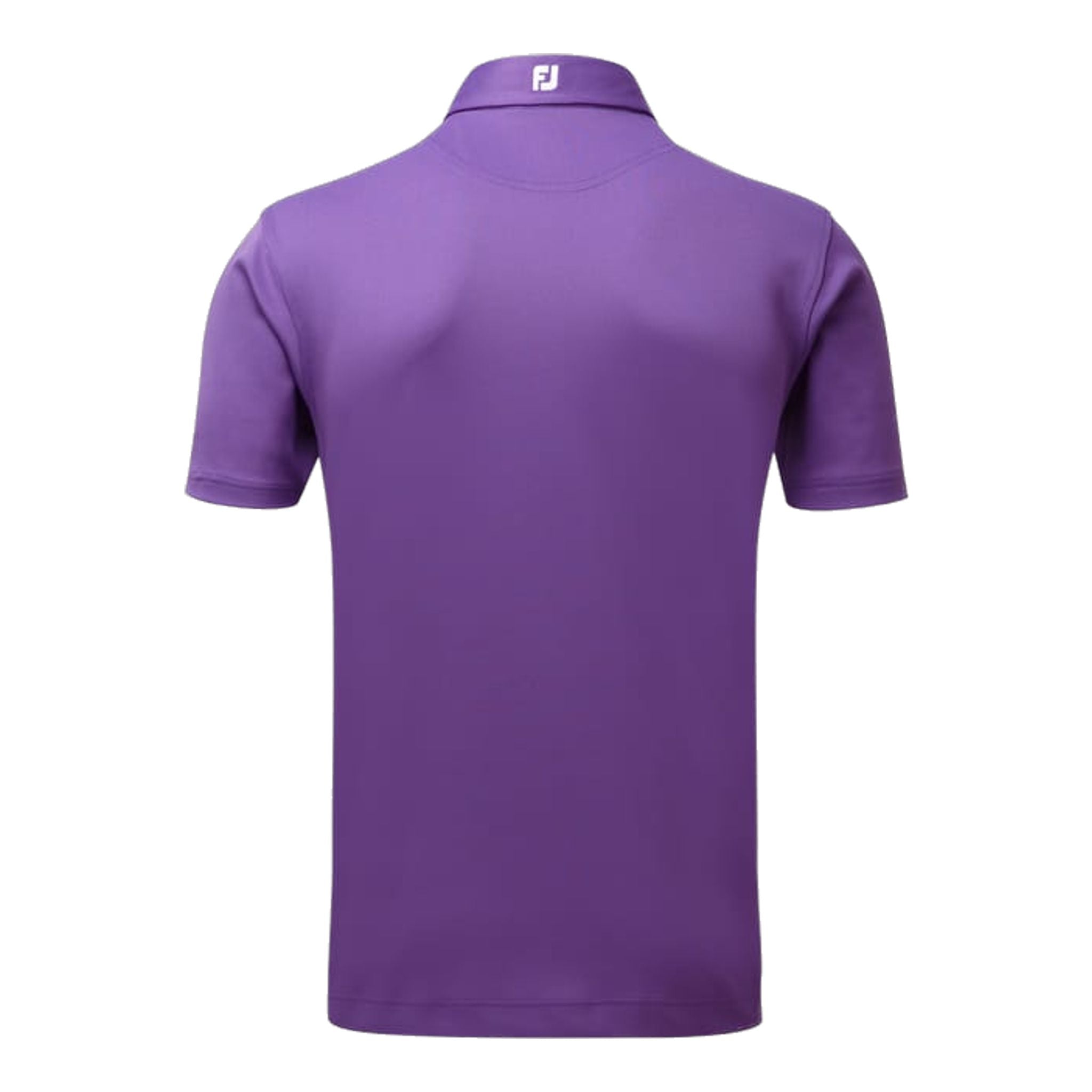 Polo Footjoy M Stretch Piqué SS Violet Homme