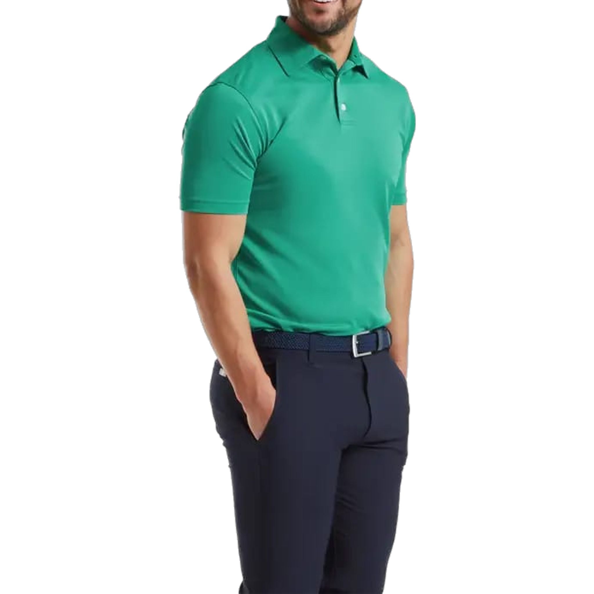 Polo Footjoy Stretch Piqué Uni Homme