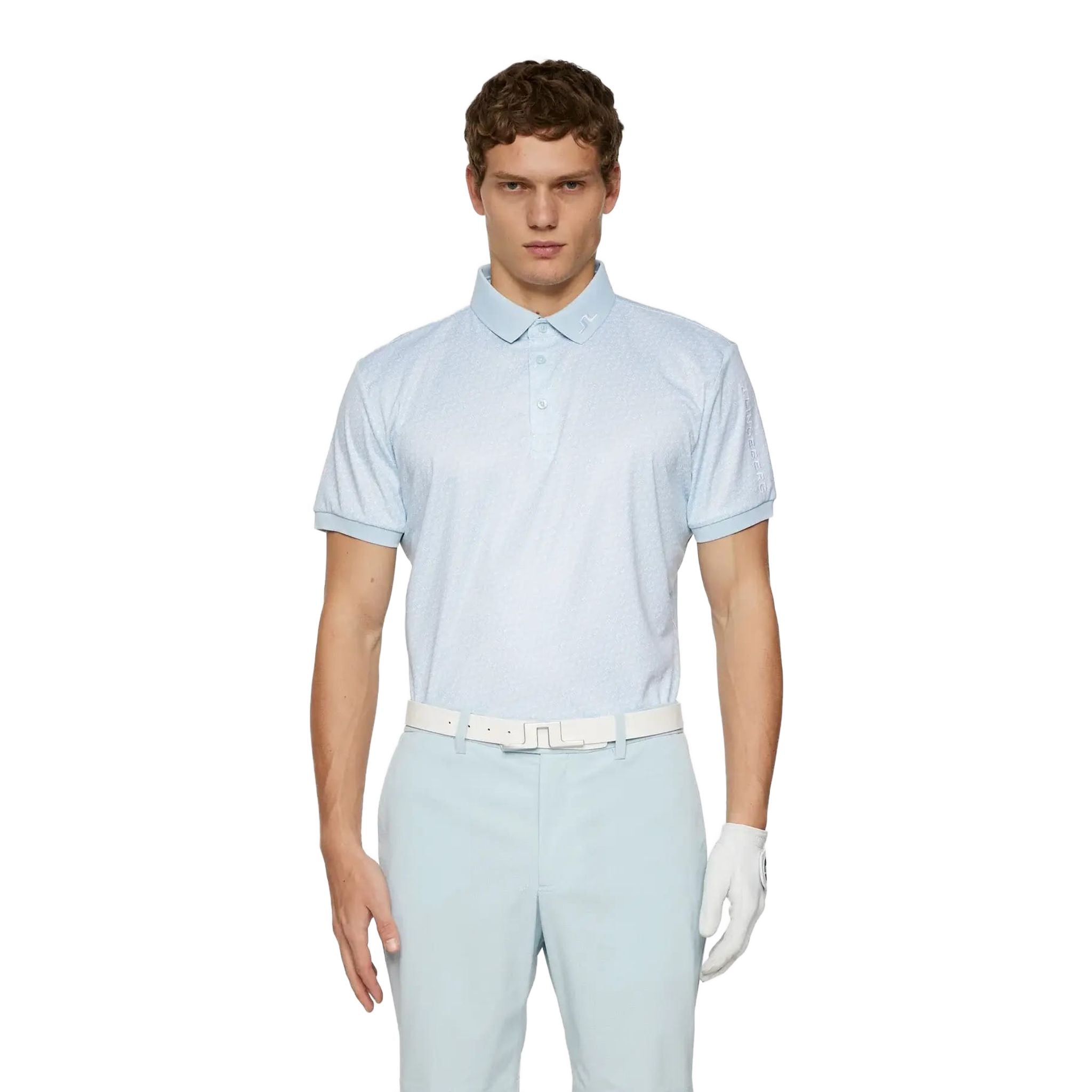 J. Lindeberg Tour Tech Print Polo Hommes