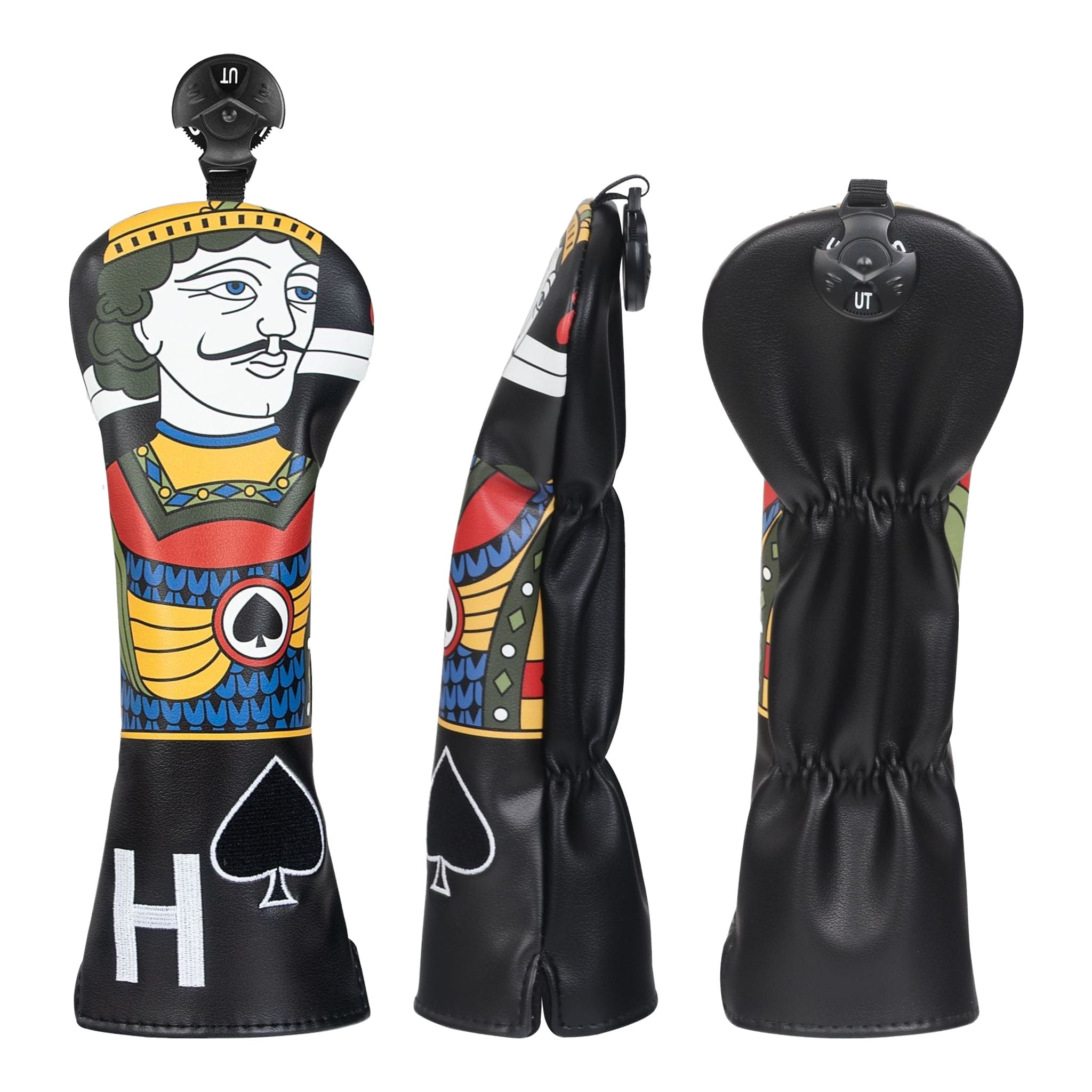 Couvre-tête hybride Spade Poker Soldier brodé