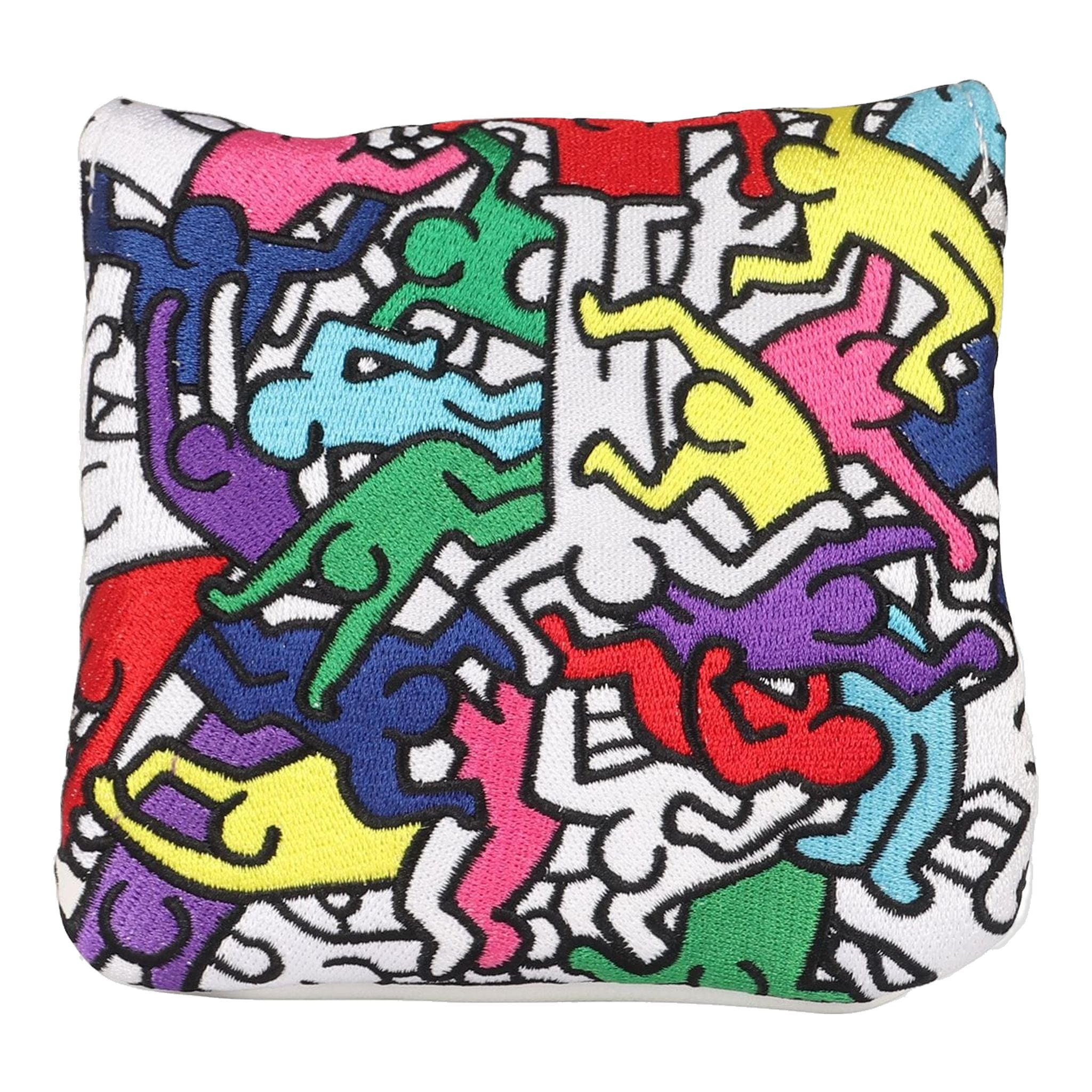 Couvre-têtes brodés Keith Haring Color Maillet