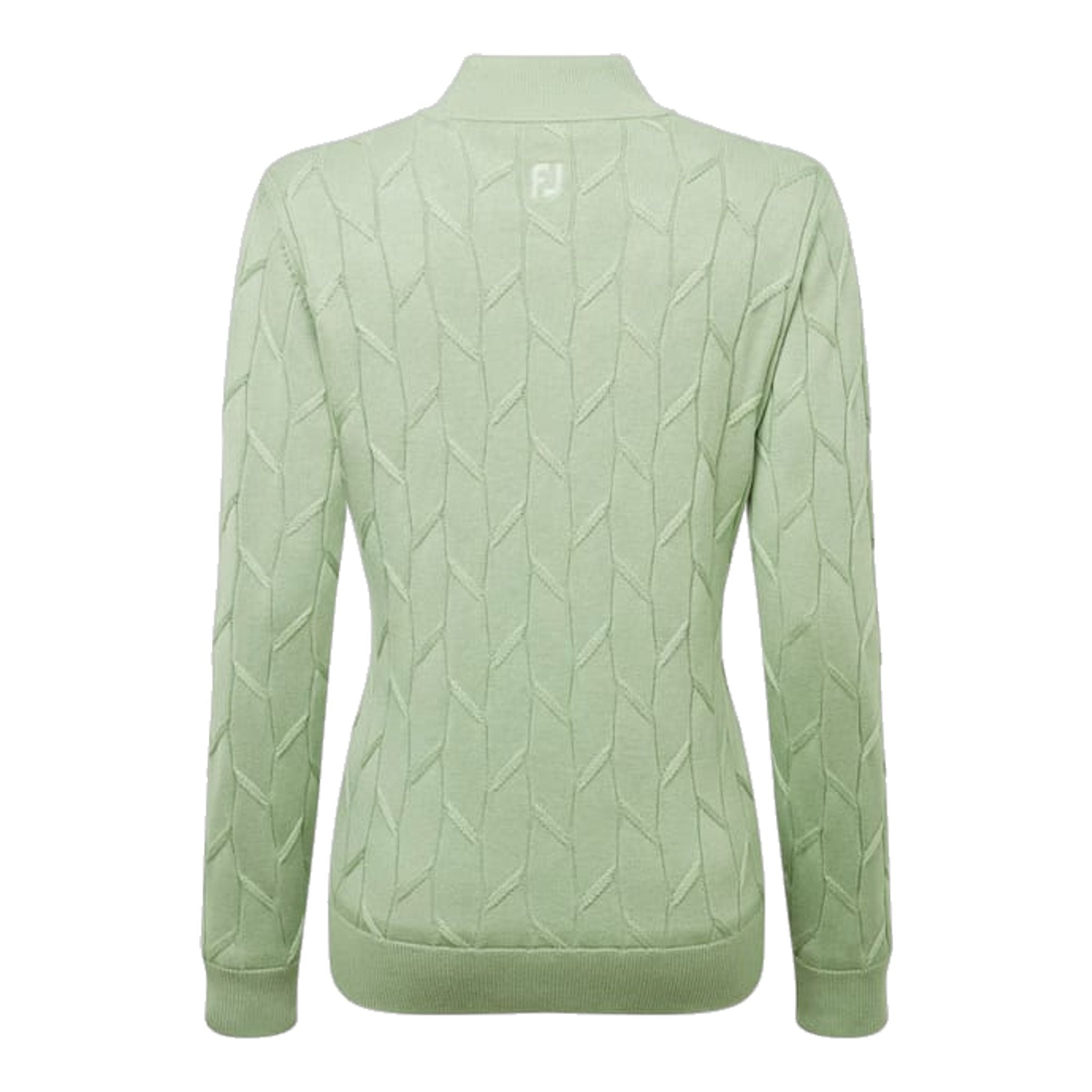 Pull Footjoy à fermeture éclair intégrale et doublure pour femme