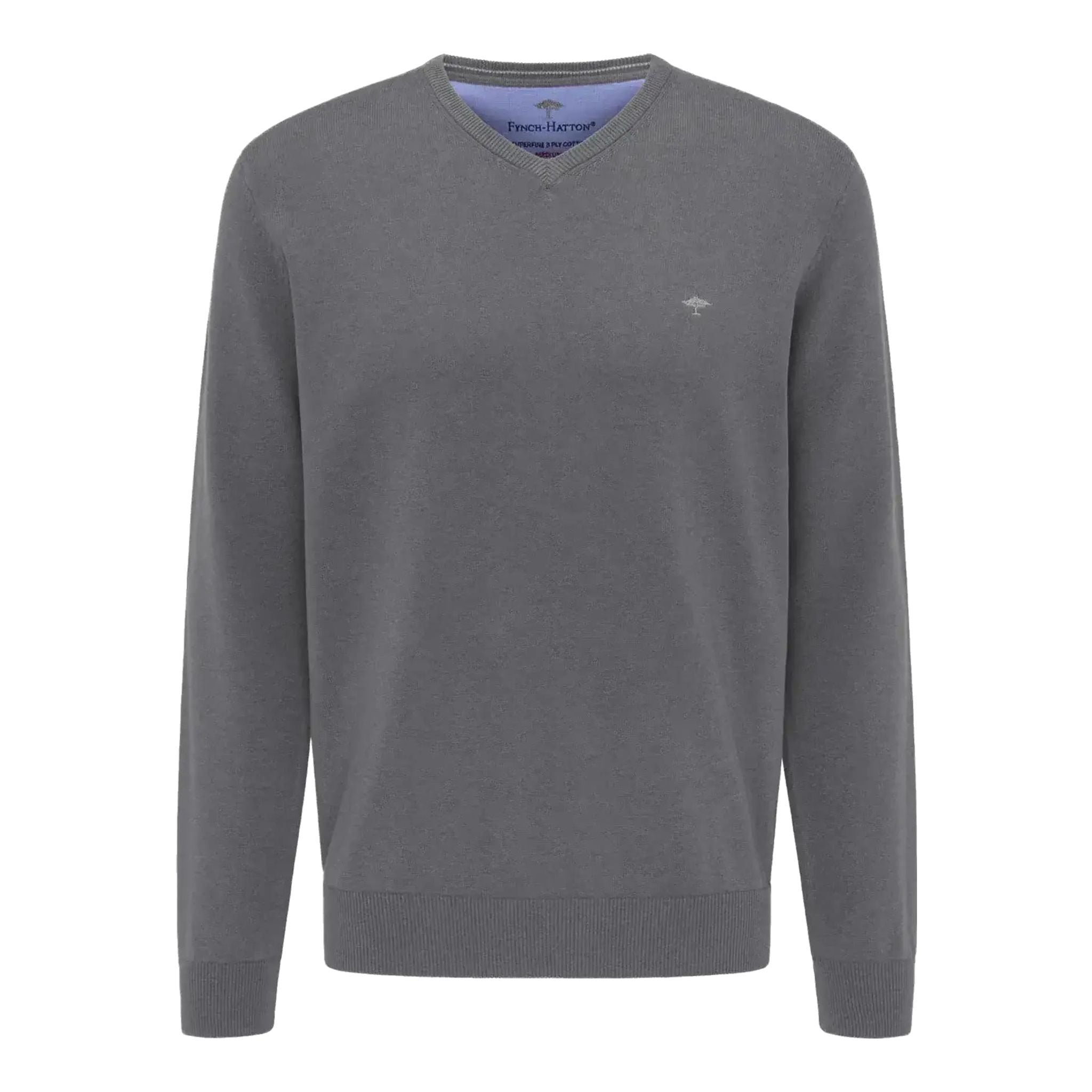 Pull-over à col en V Fynch Hatton pour hommes