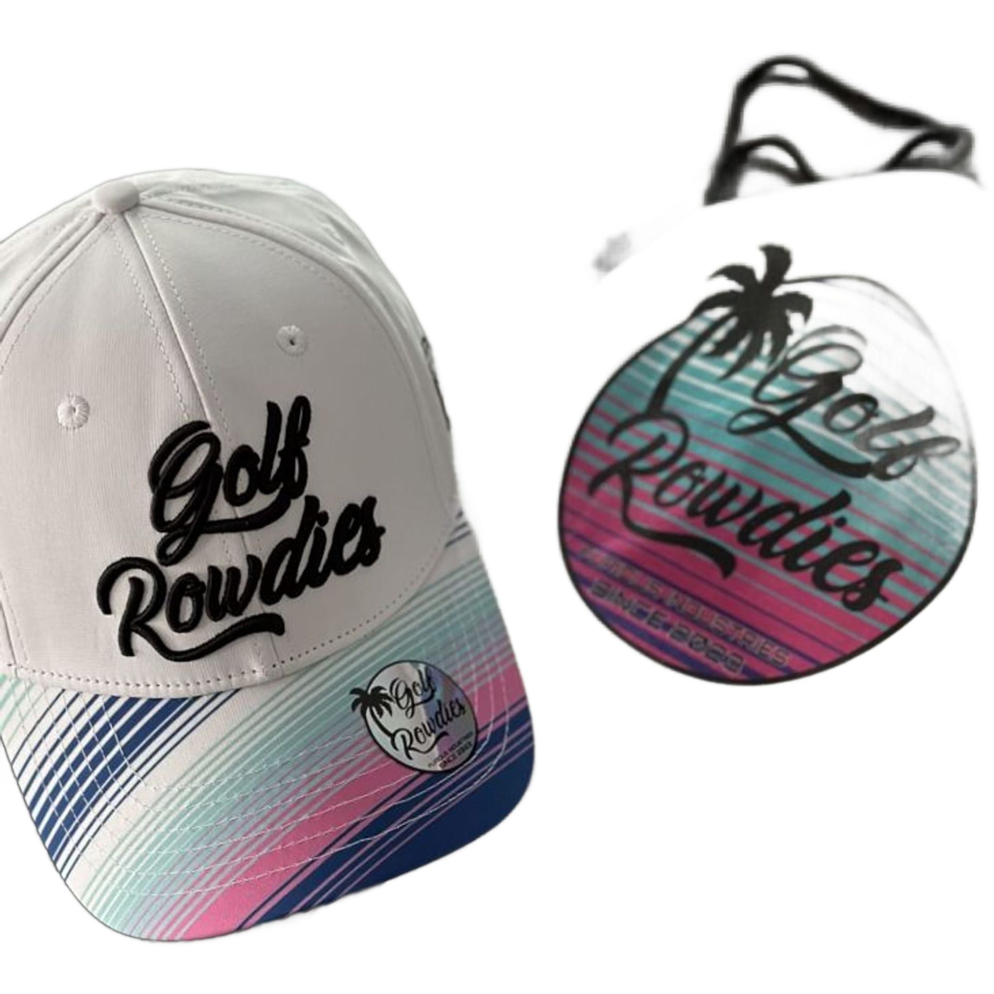 Casquette Golf Rowdies Stripes homme
