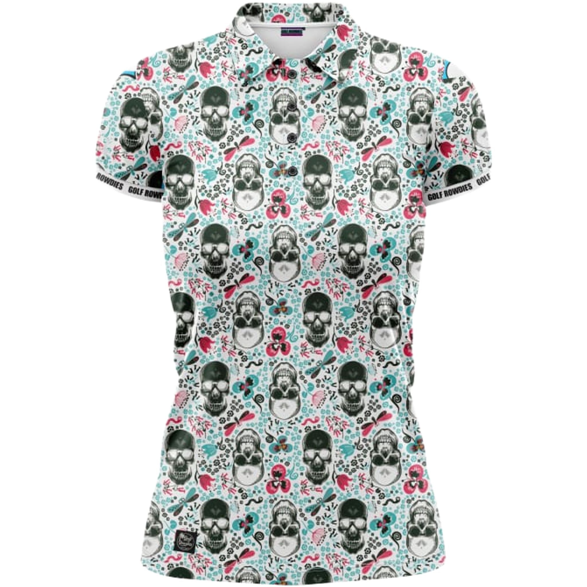 Polo féminin Golf Rowdies Skull