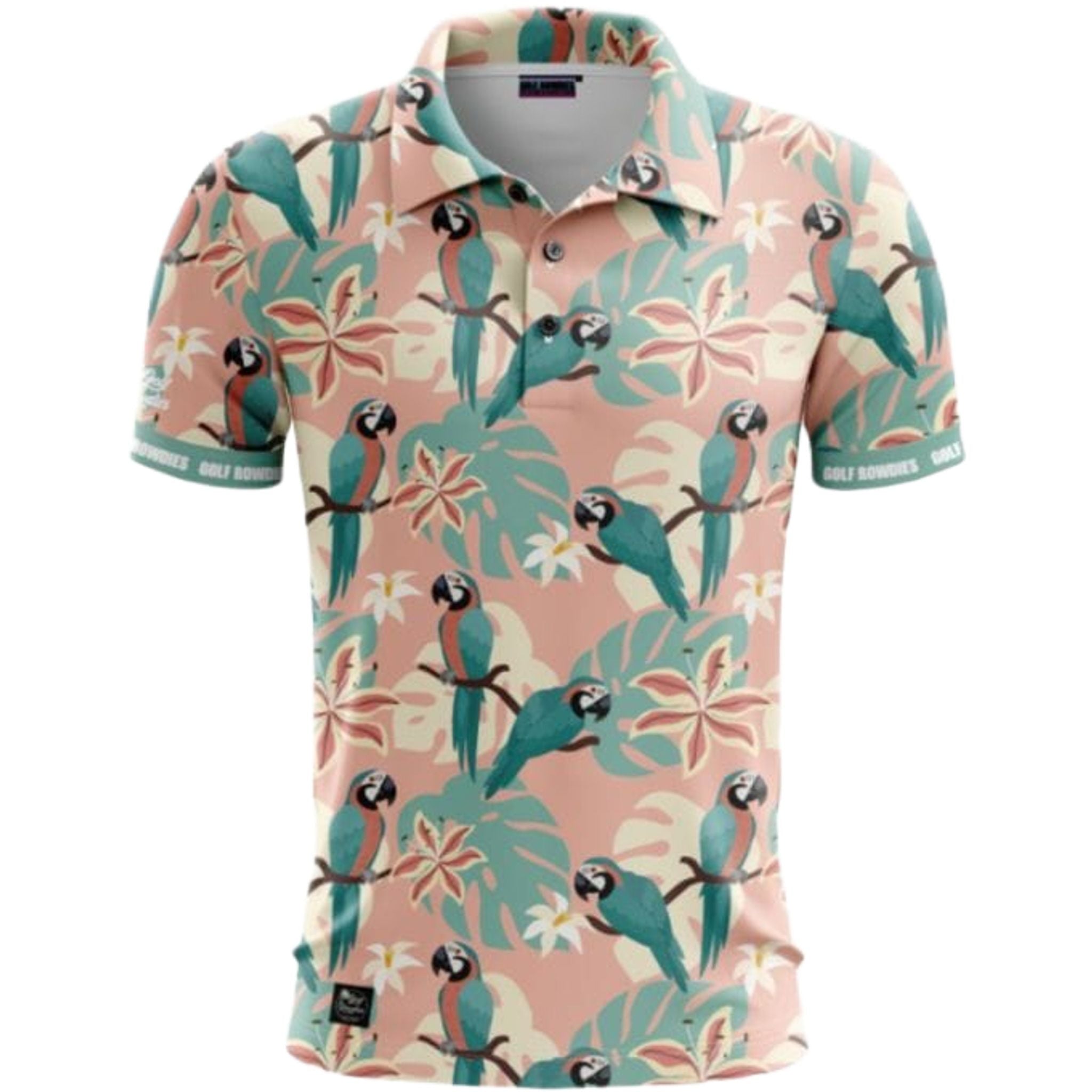 Polo Golf Rowdies Parrot pour hommes