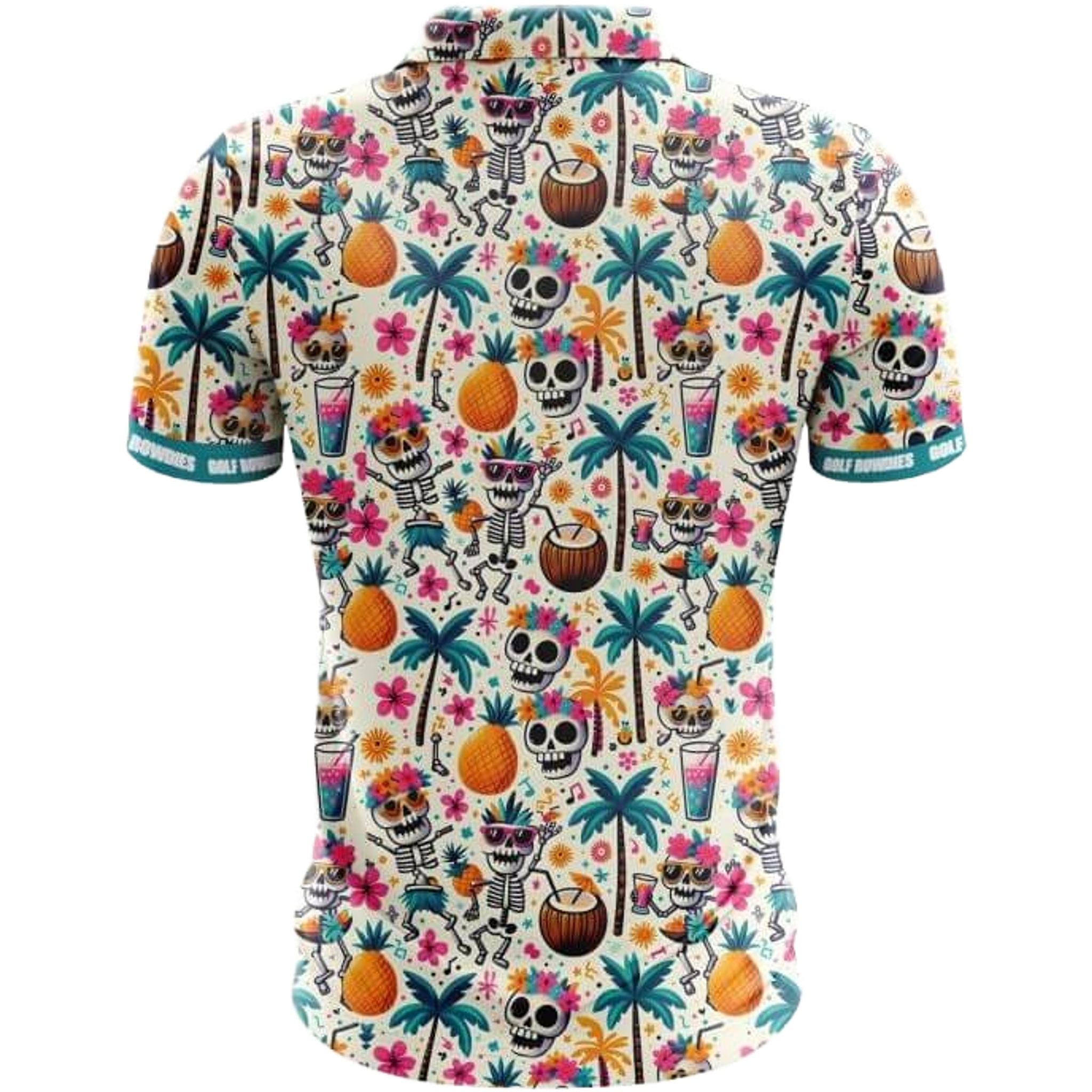 Polo de golf Rowdies en noix de coco pour hommes