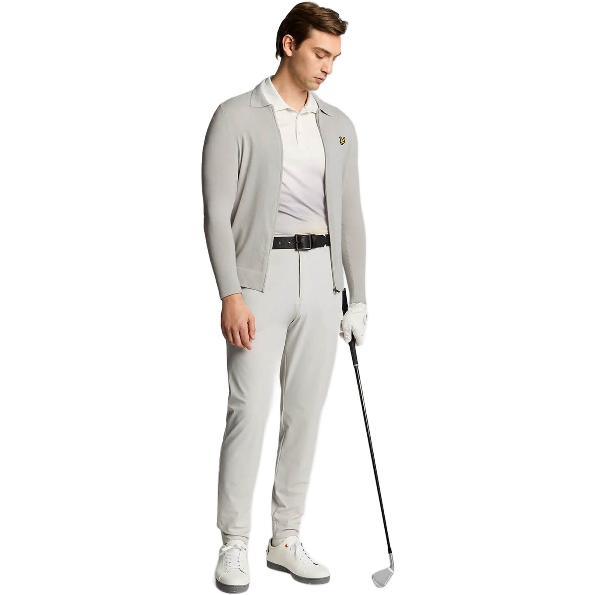 Gilet léger en maille à col pour homme Lyle & Scott