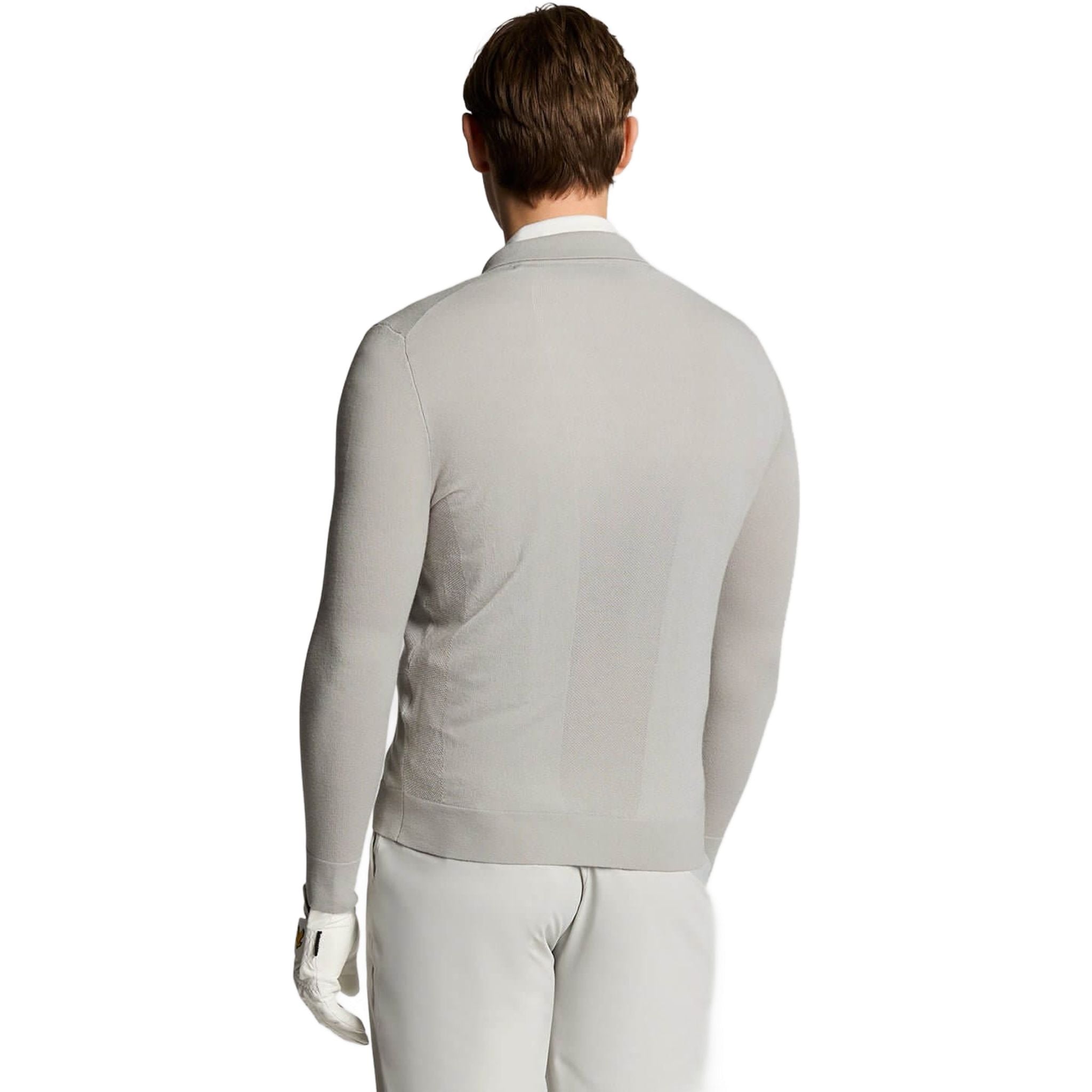 Gilet léger en maille à col pour homme Lyle & Scott