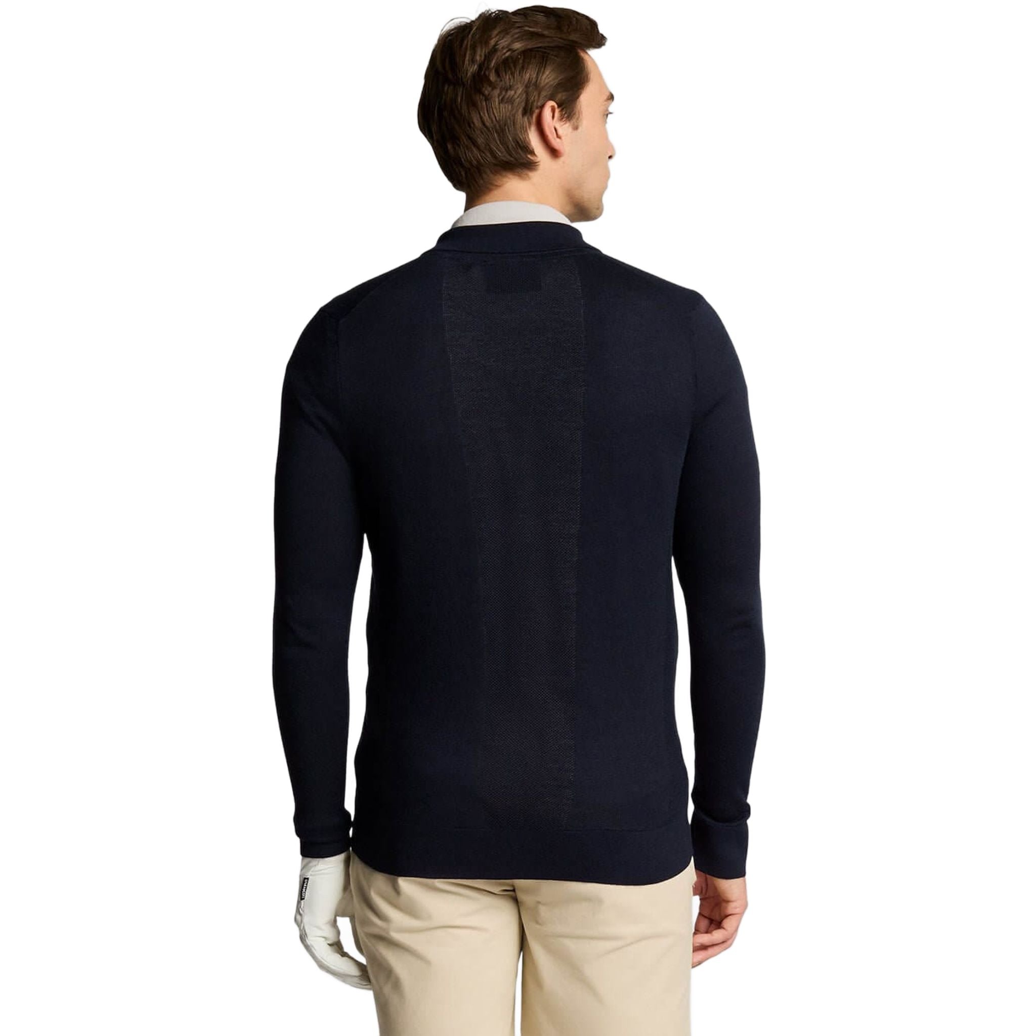 Gilet léger en maille à col pour homme Lyle & Scott