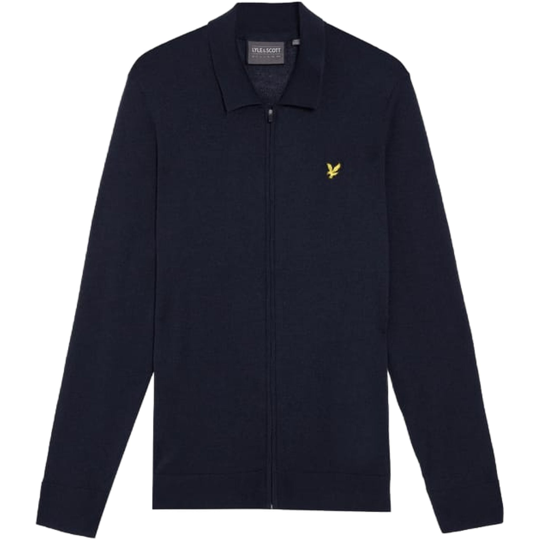 Gilet léger en maille à col pour homme Lyle & Scott