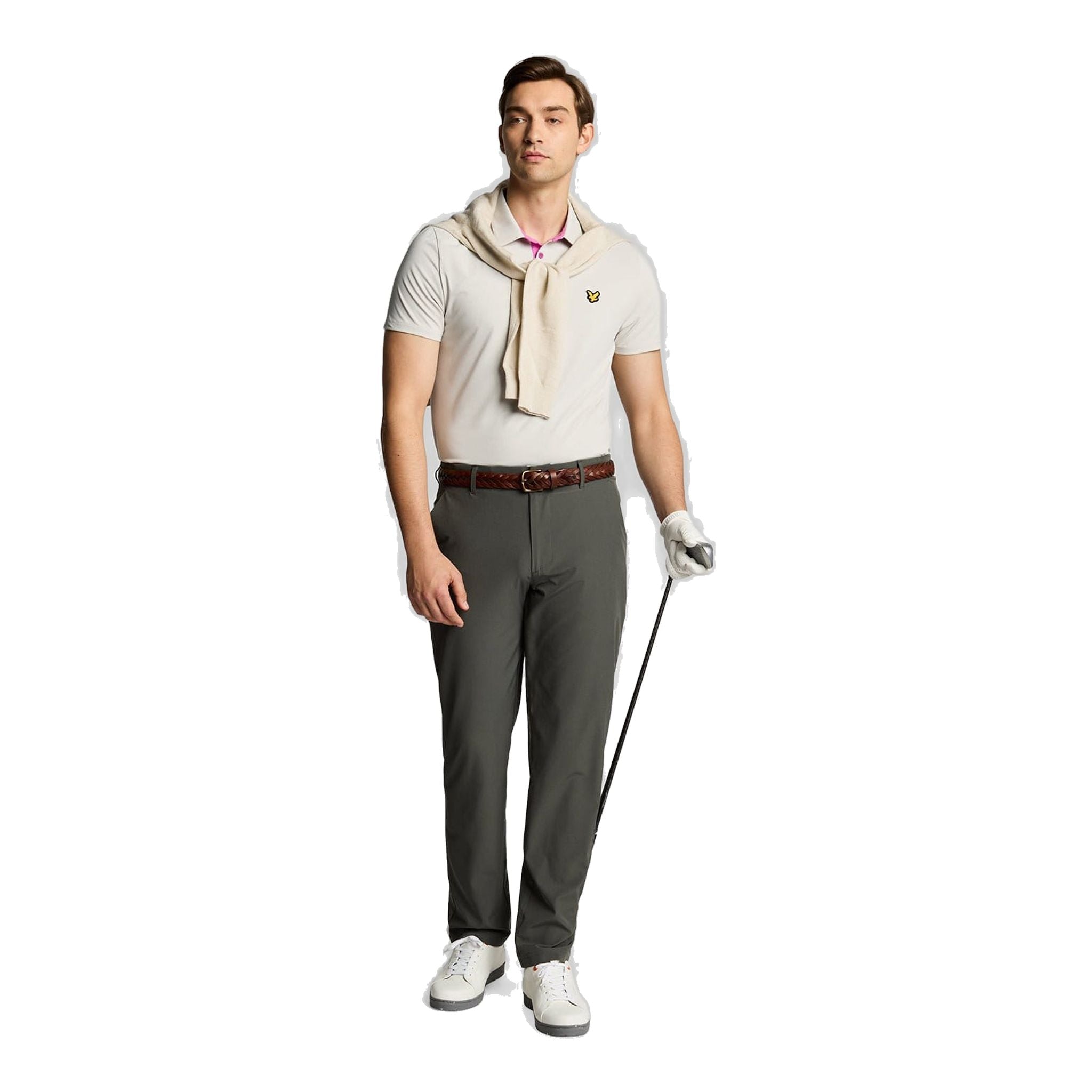 Polo homme Lyle & Scott à patte de boutonnage contrastée