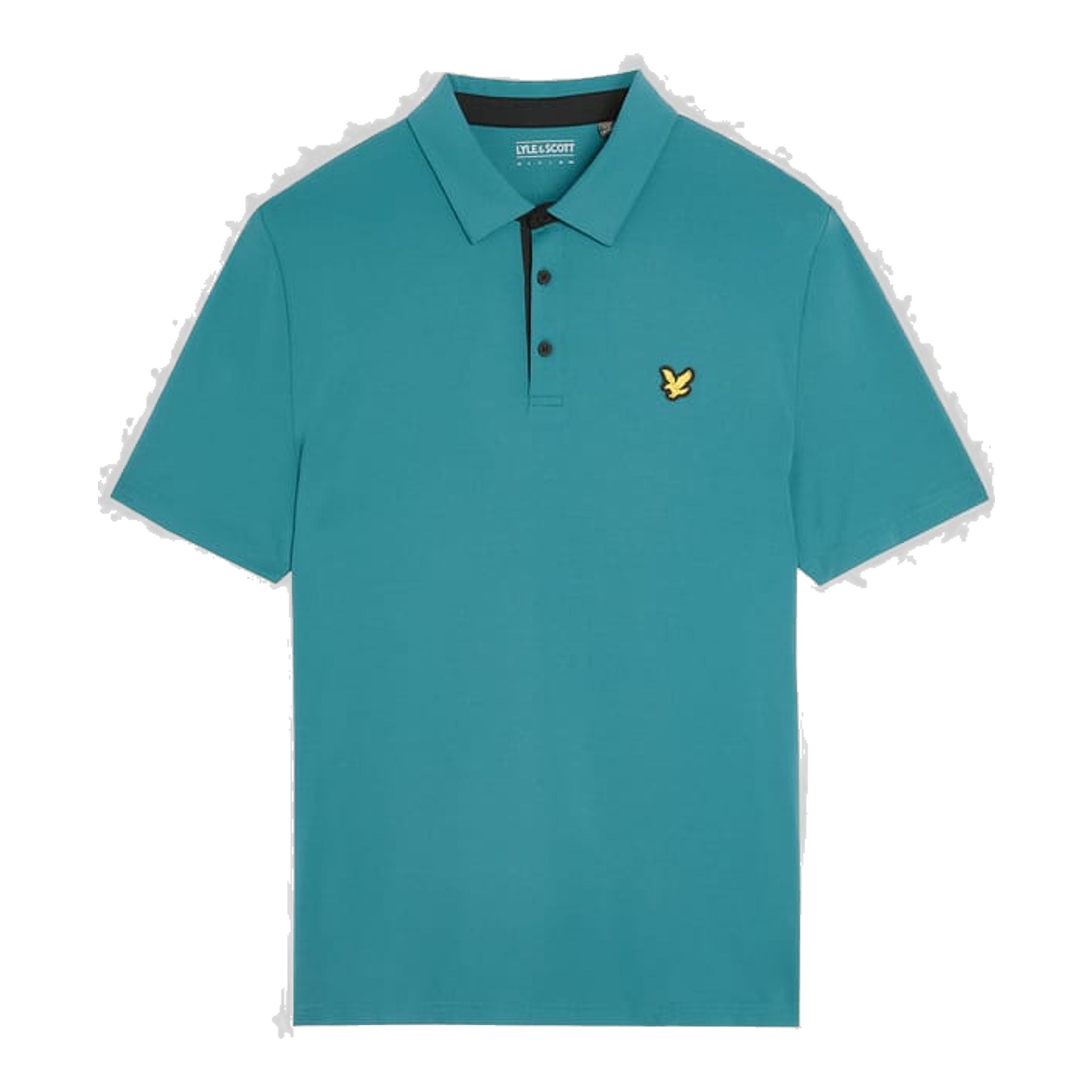 Polo homme Lyle & Scott à patte de boutonnage contrastée