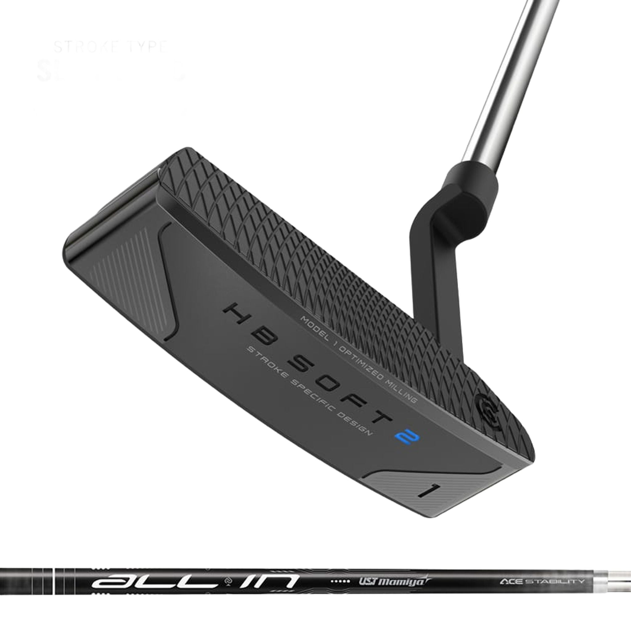 Putter Cleveland HB Soft 2 Noir Satiné n° 1