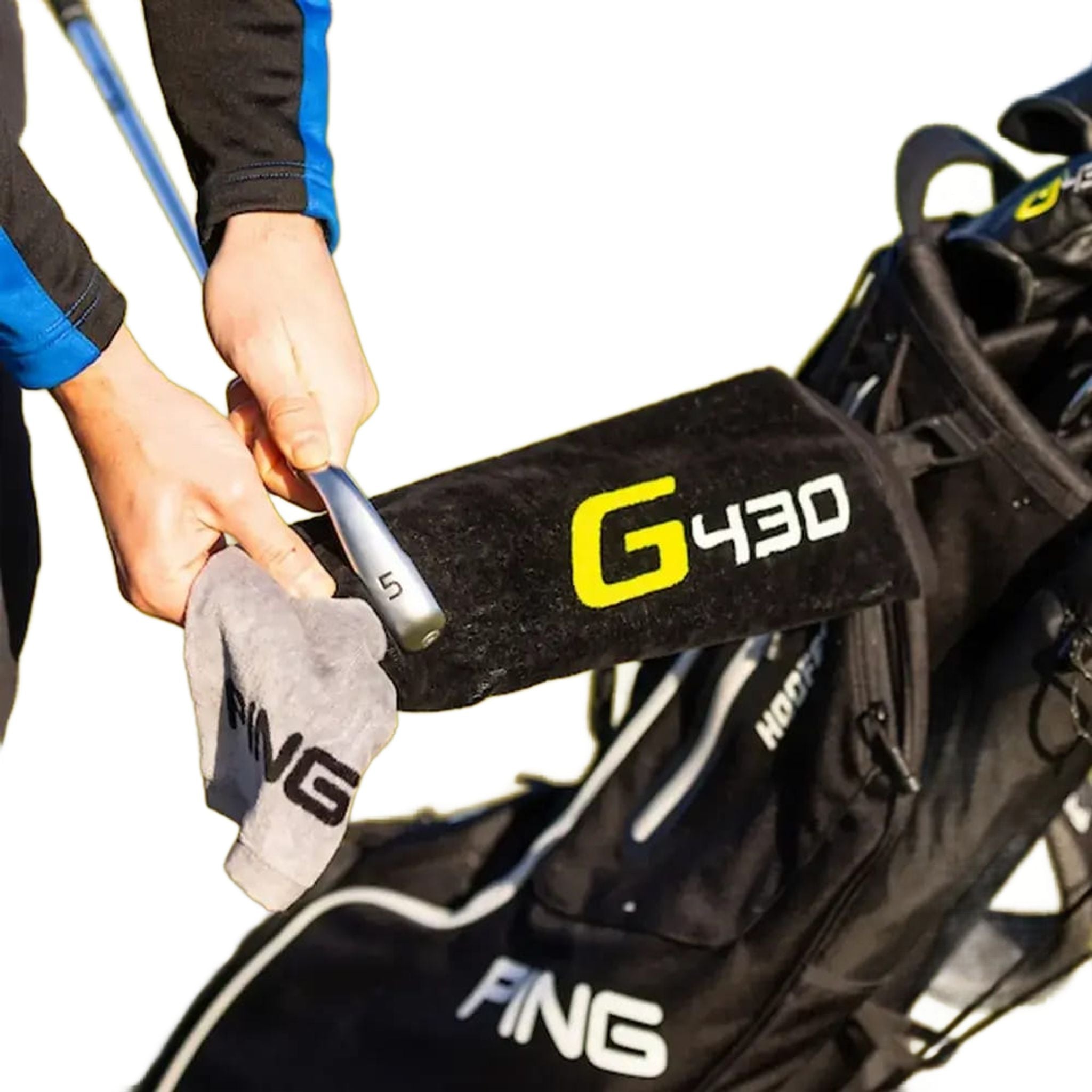 Serviette de golf Ping G430 à trois volets