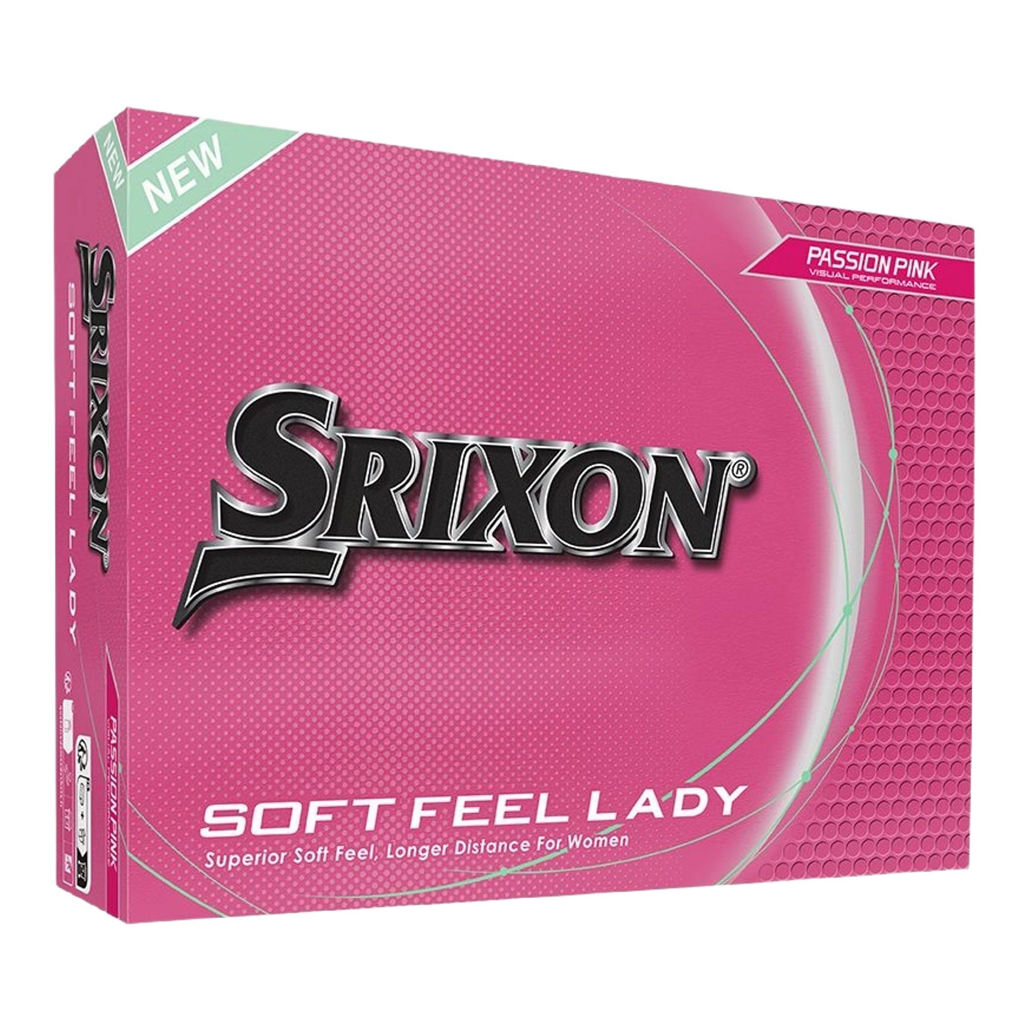 Balles de golf Srixon Soft Feel Lady Pure pour femmes