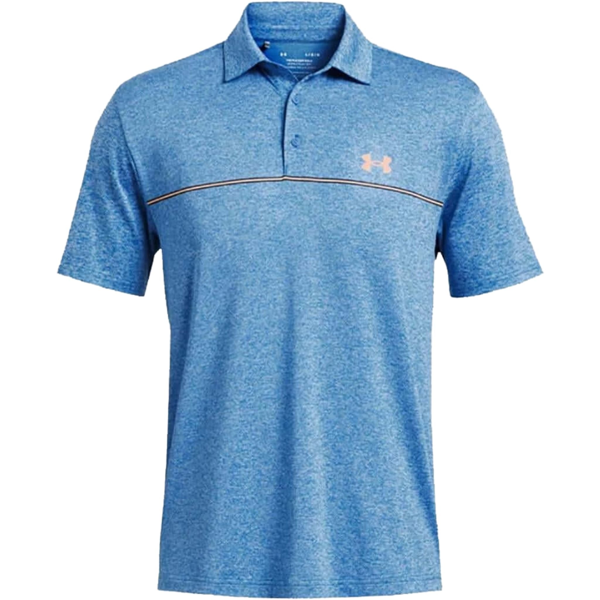 Polo à rayures Under Armour UA Playoff 3.0 pour homme
