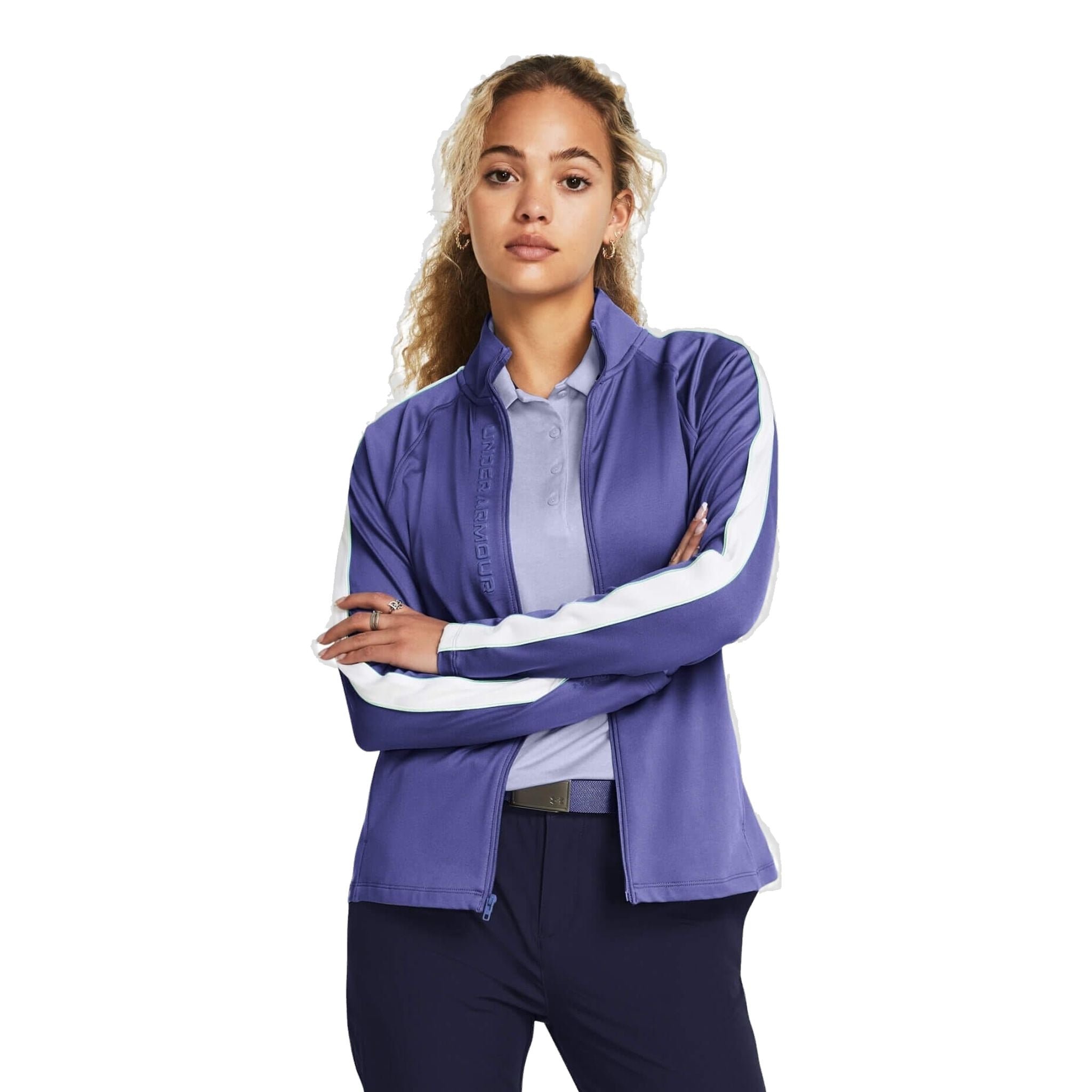 Couche intermédiaire zippée intégrale Under Armour UA Storm pour femme