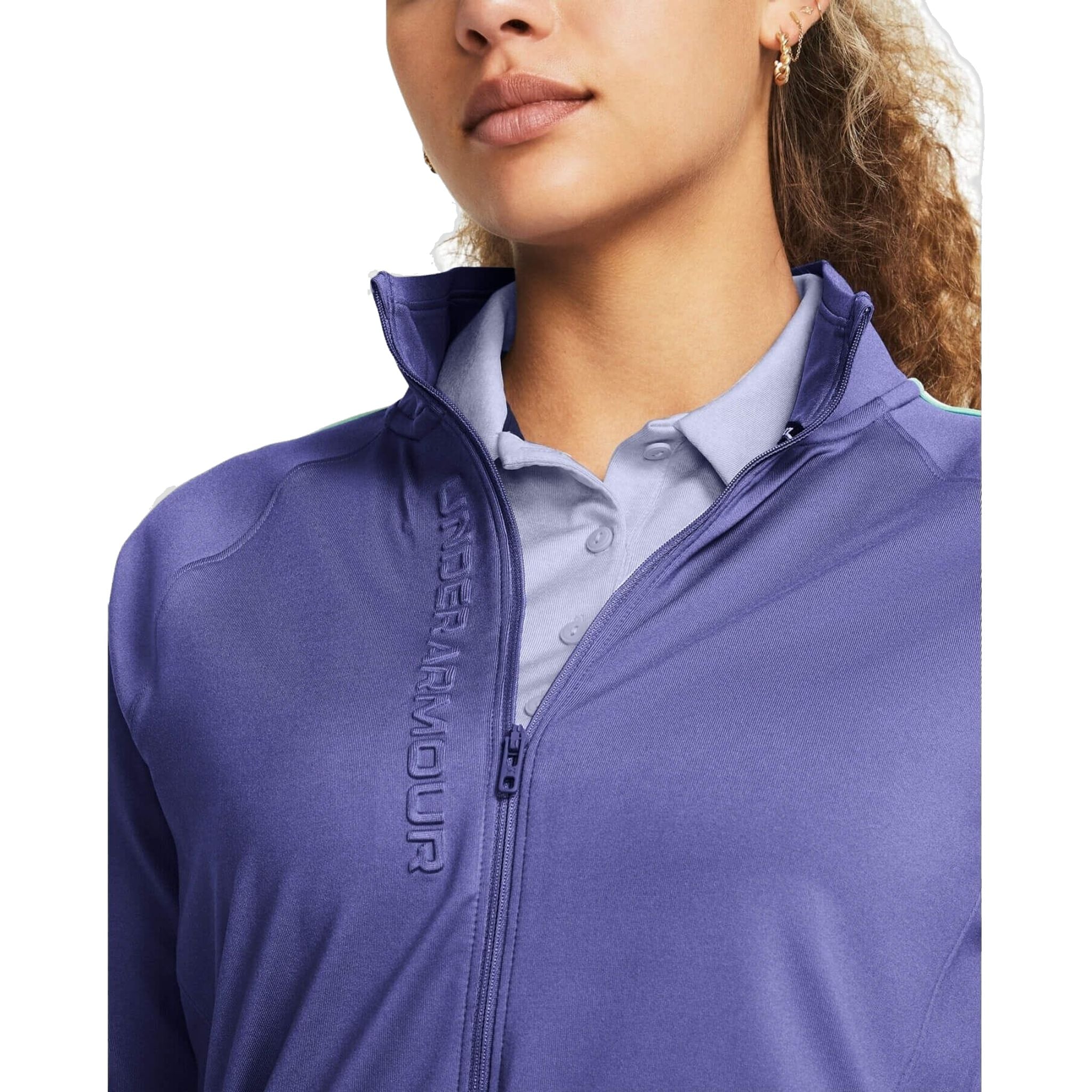 Couche intermédiaire zippée intégrale Under Armour UA Storm pour femme