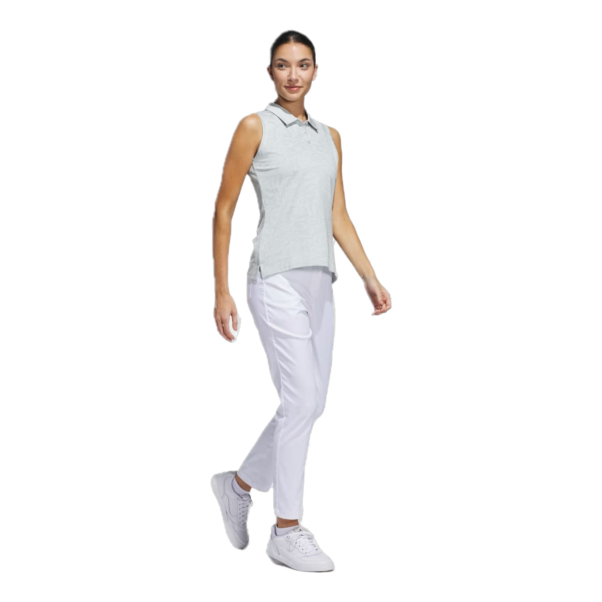 Polo sans manches Adidas Ultimate365 Jacquard pour femme