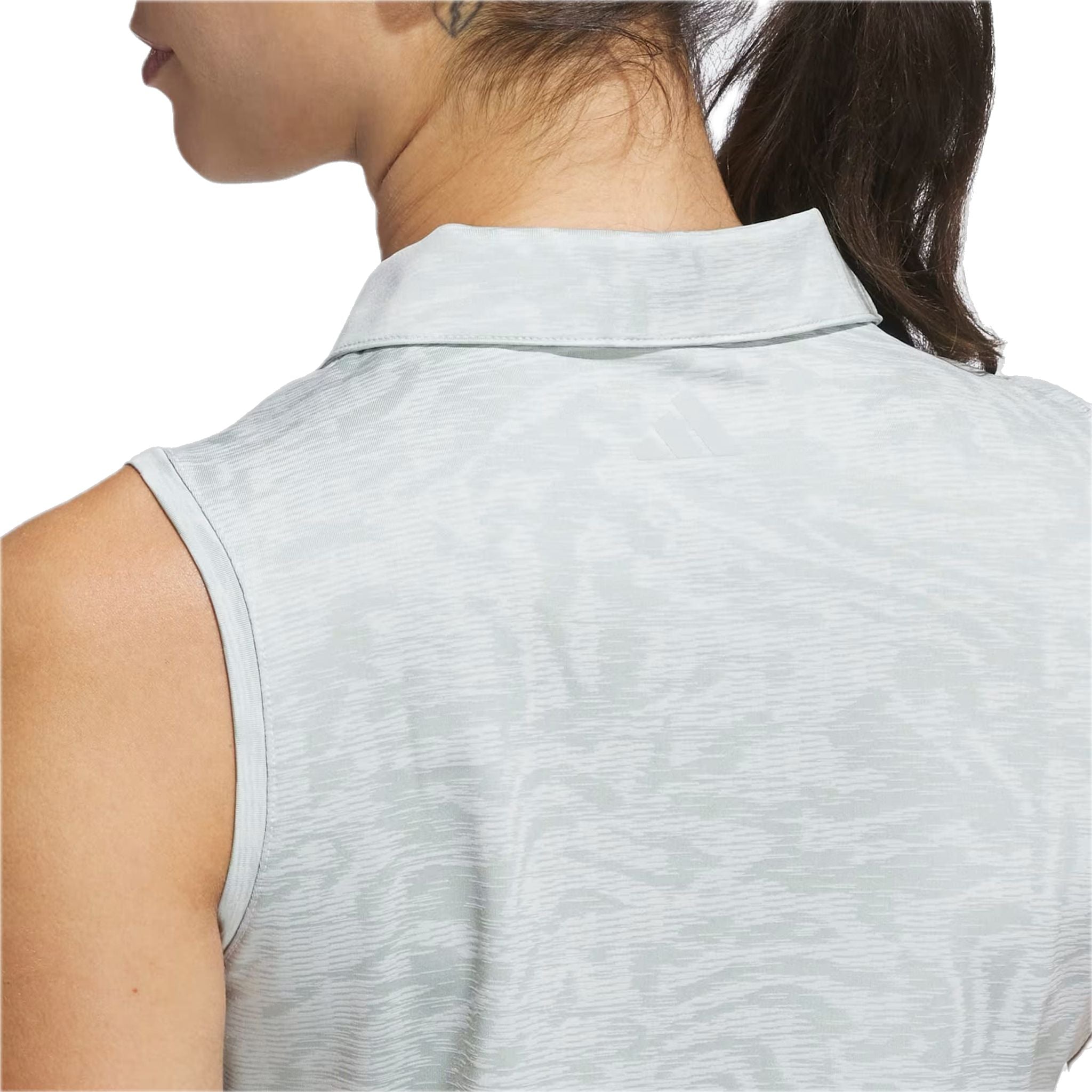 Polo sans manches Adidas Ultimate365 Jacquard pour femme