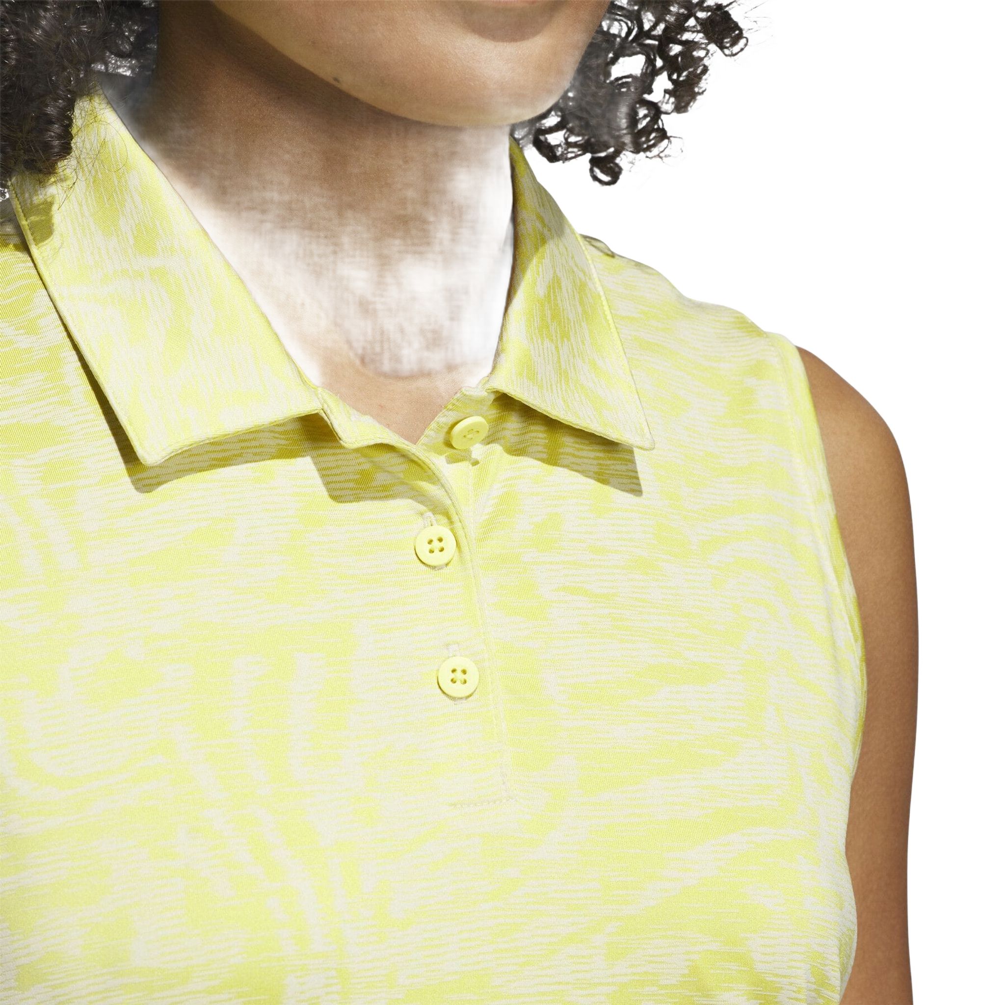 Polo sans manches Adidas Ultimate365 Jacquard pour femme