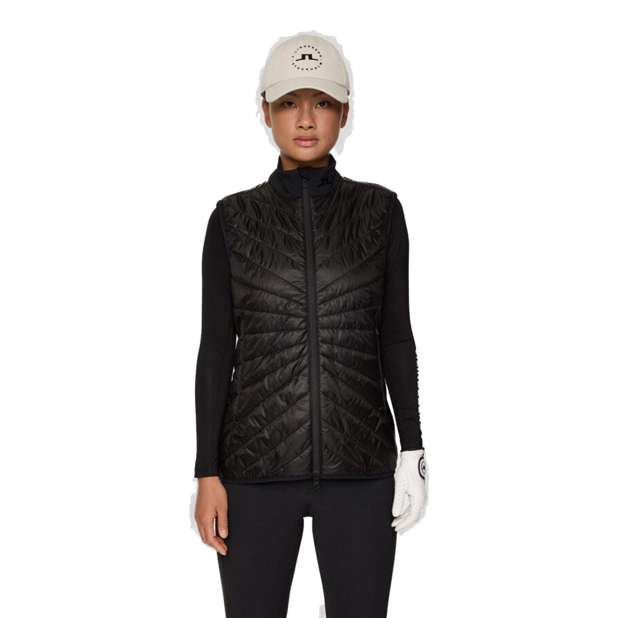 J. Lindeberg Madde Quilt Hybrid Gilet Femme
