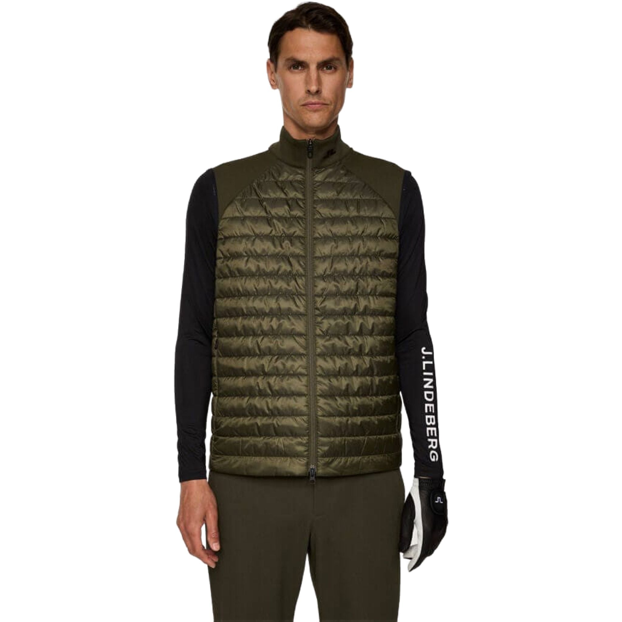 J. Lindeberg Hayden Quilt Hybrid Gilet Hommes