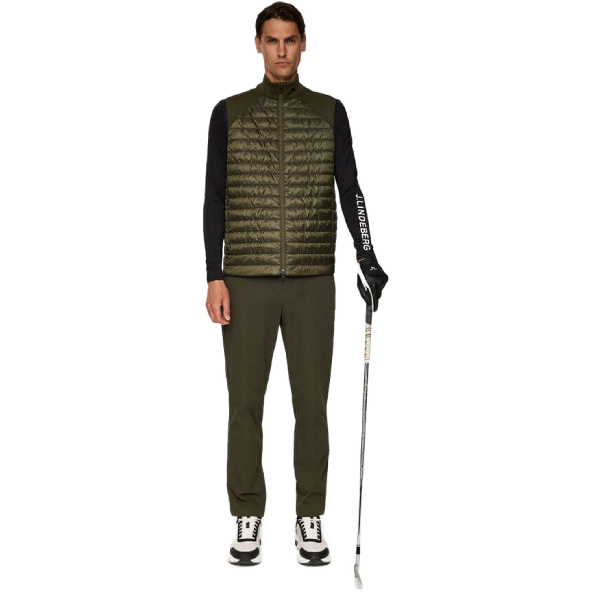 J. Lindeberg Hayden Quilt Hybrid Gilet Hommes