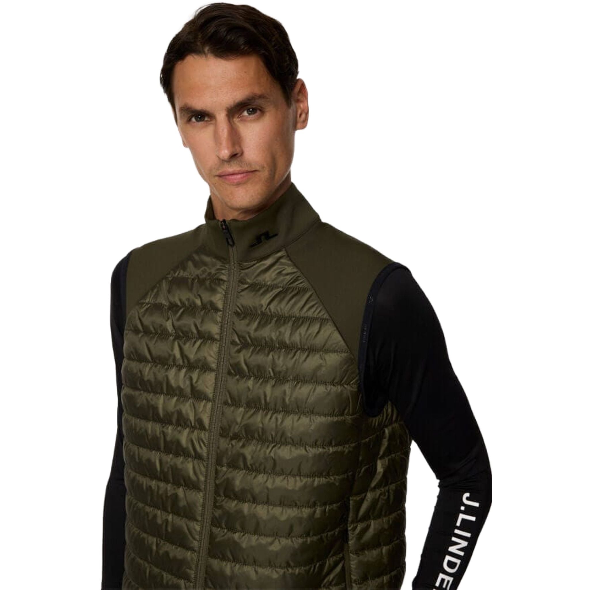 J. Lindeberg Hayden Quilt Hybrid Gilet Hommes