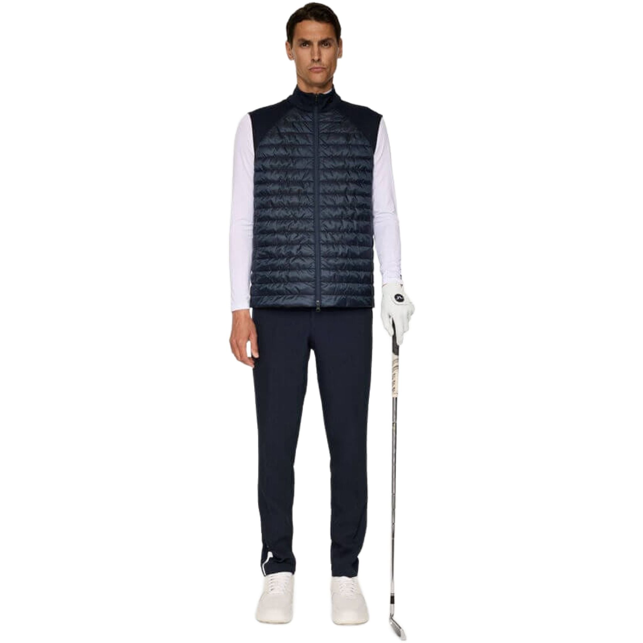 J. Lindeberg Hayden Quilt Hybrid Gilet Hommes