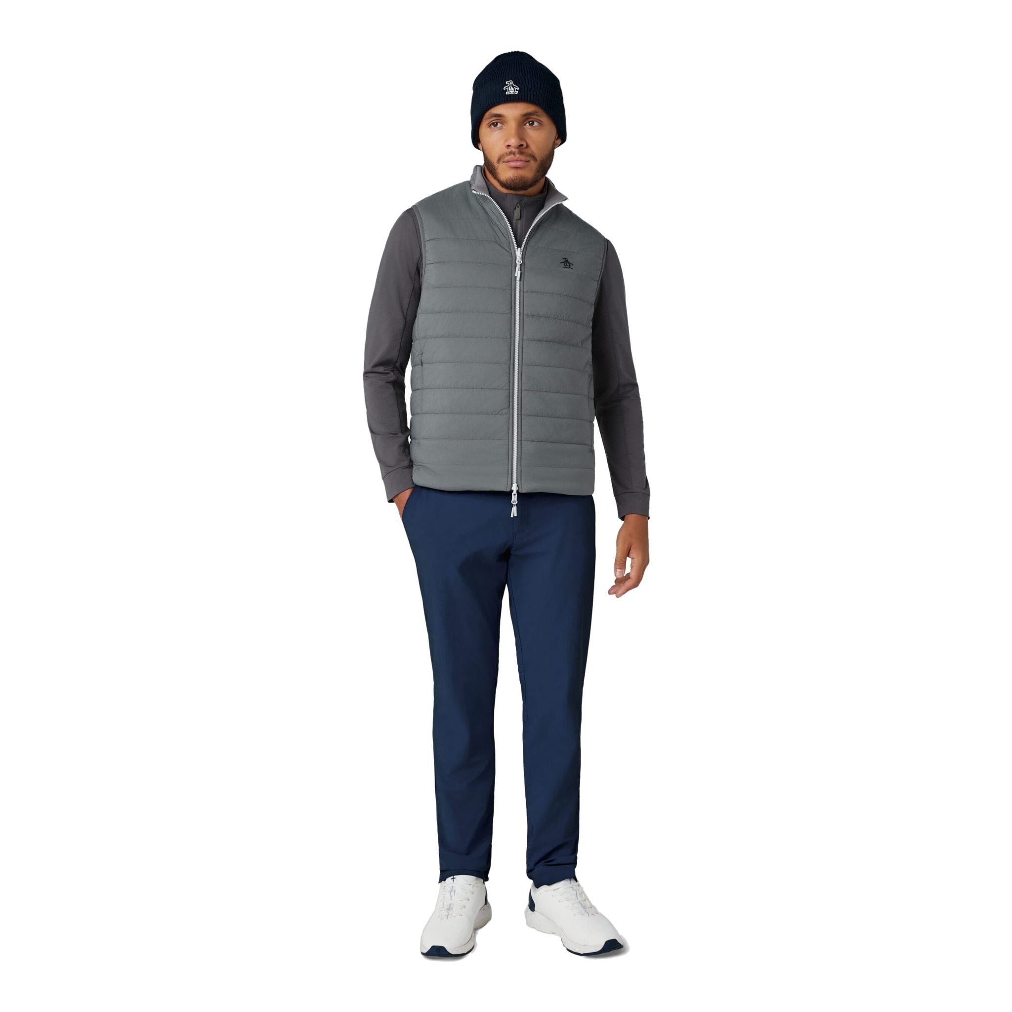 Original Penguin Reversible Insulated Weste Herren