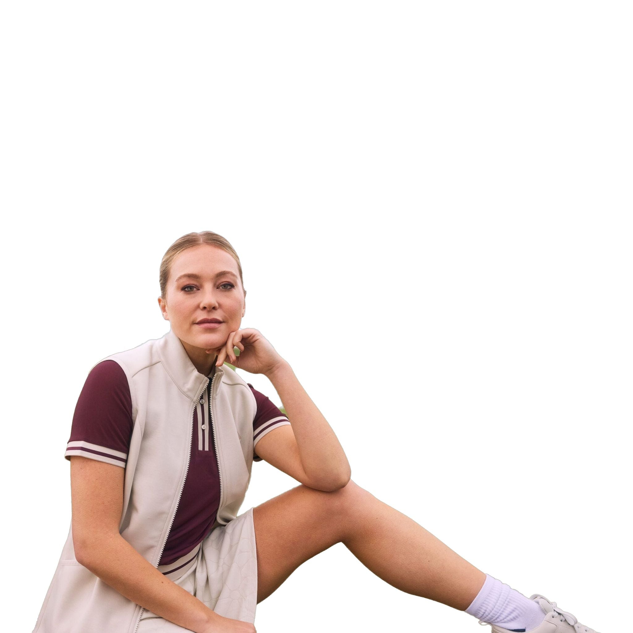 Jupe-short florale découpée au laser Original Penguin pour femme