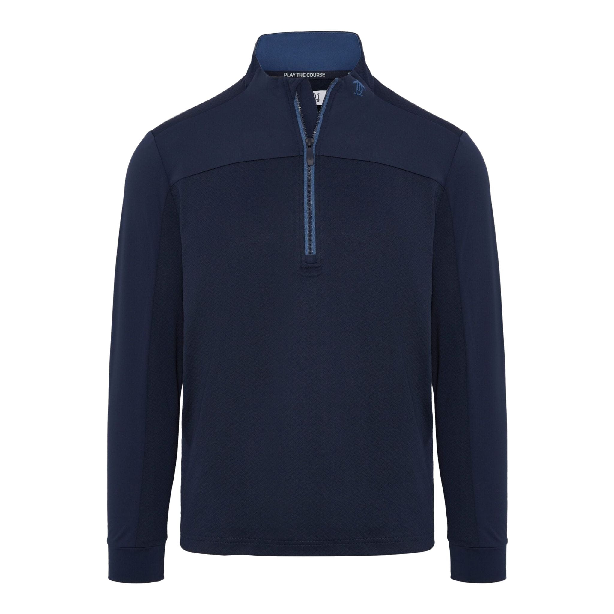 Pull-over léger Original Penguin à fermeture éclair 1/4 pour homme