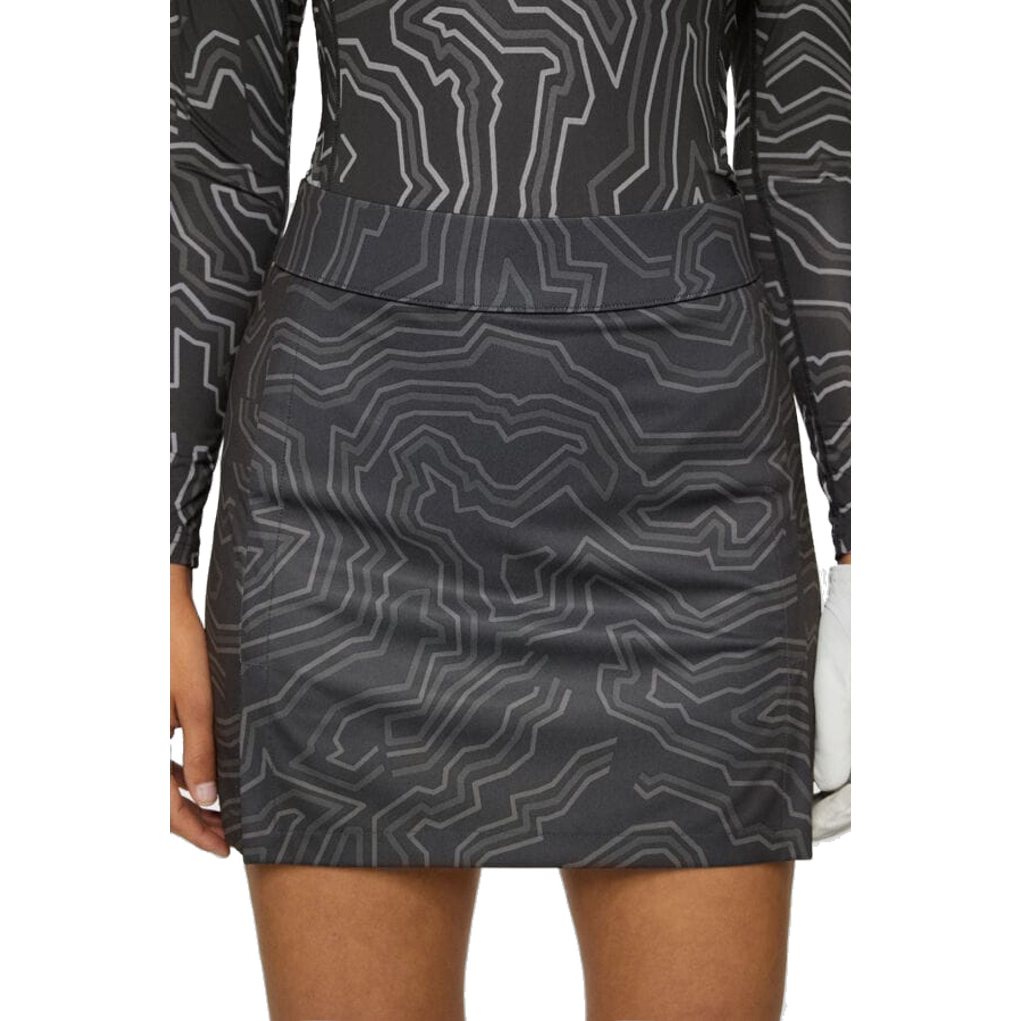 J. Lindeberg Amelie Mid Print Rock Damen