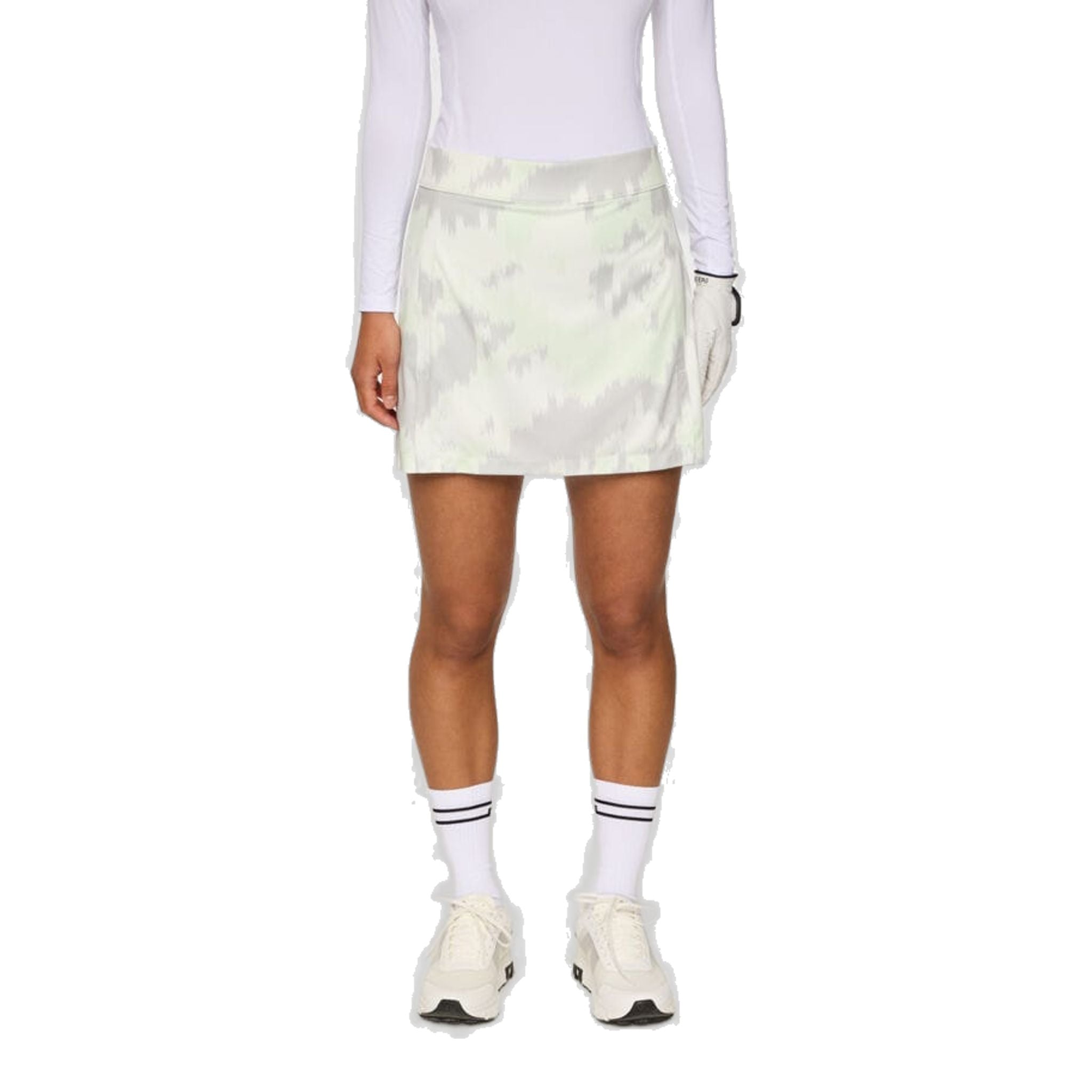 Jupe imprimée mi-longue Amelie de J. Lindeberg pour femme