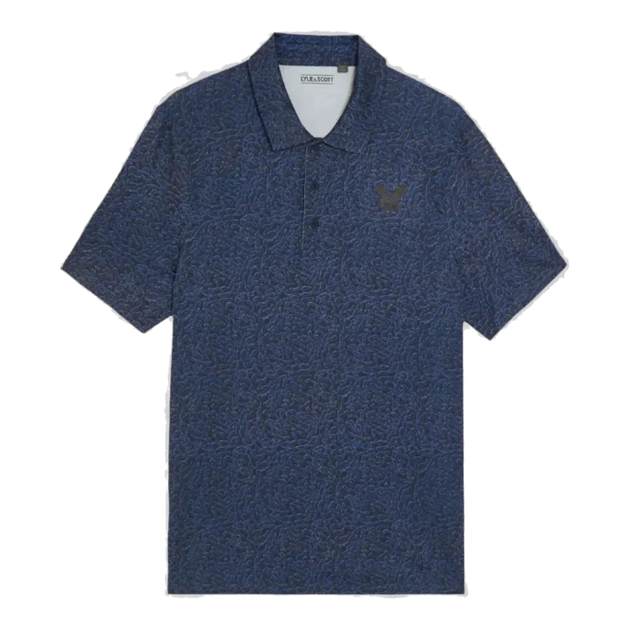 Polo imprimé micro-contour Lyle & Scott Golf pour homme