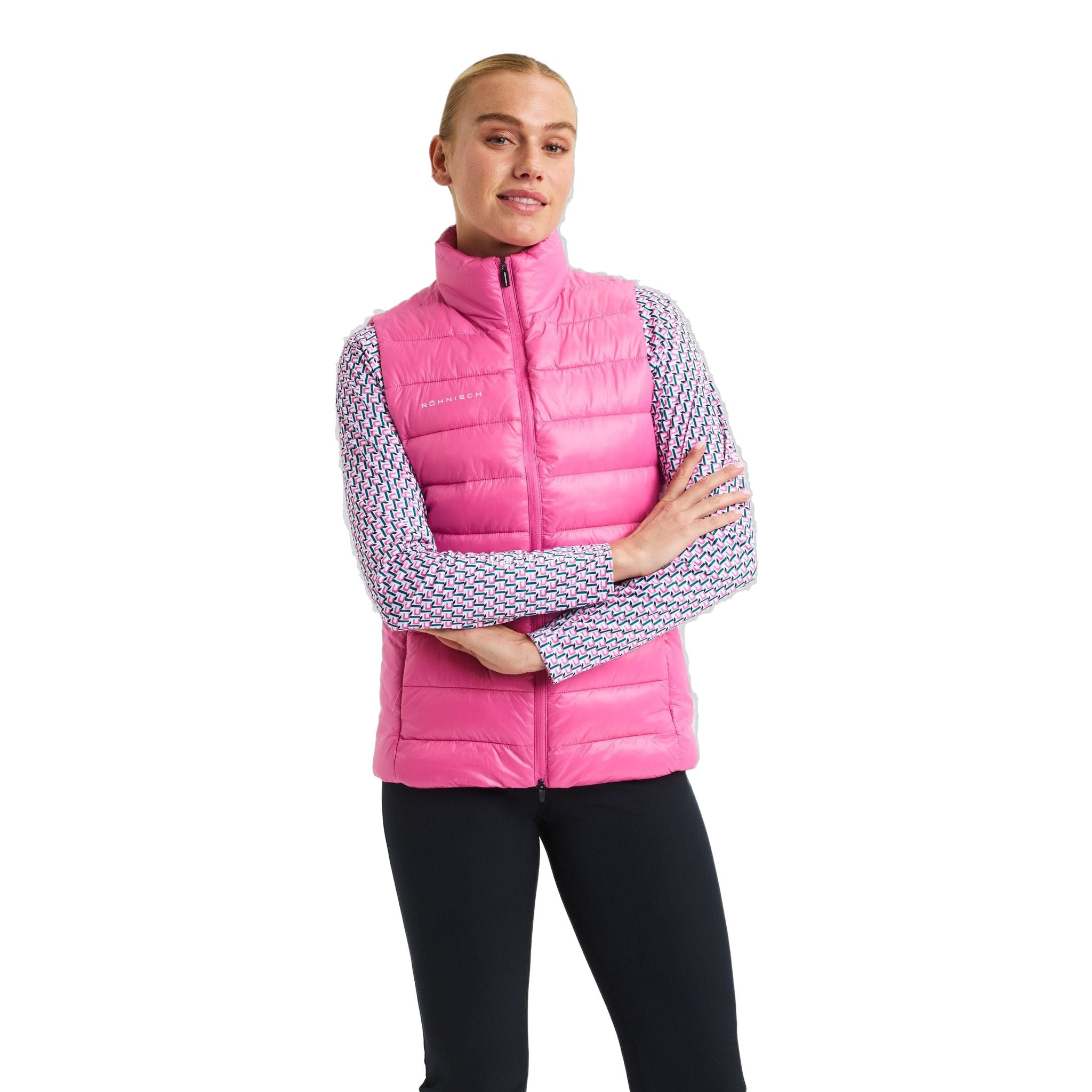 Gilet de golf rembourré Röhnisch Airlite pour femmes