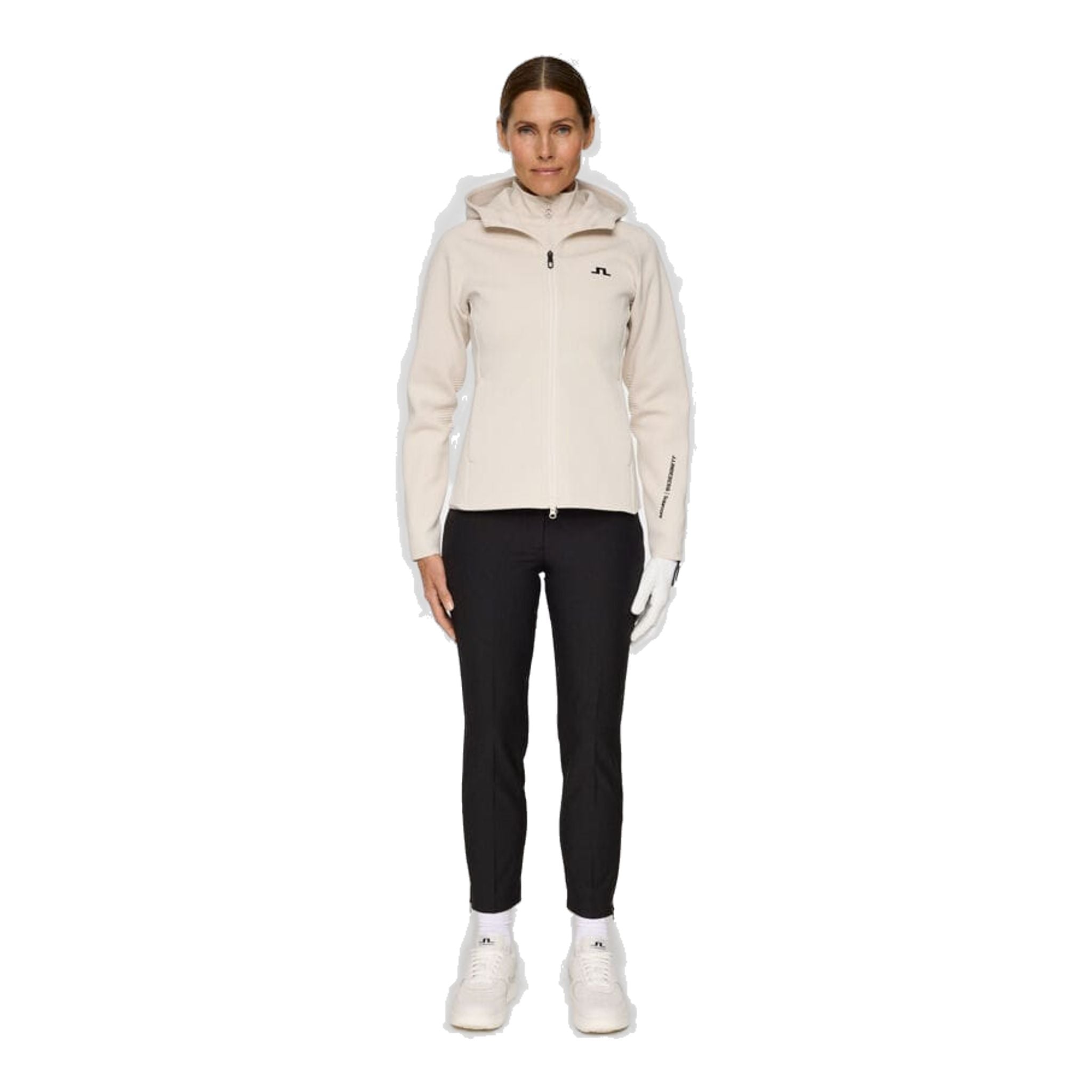 Pull zippé en maille Solarcore J. Lindeberg pour femme