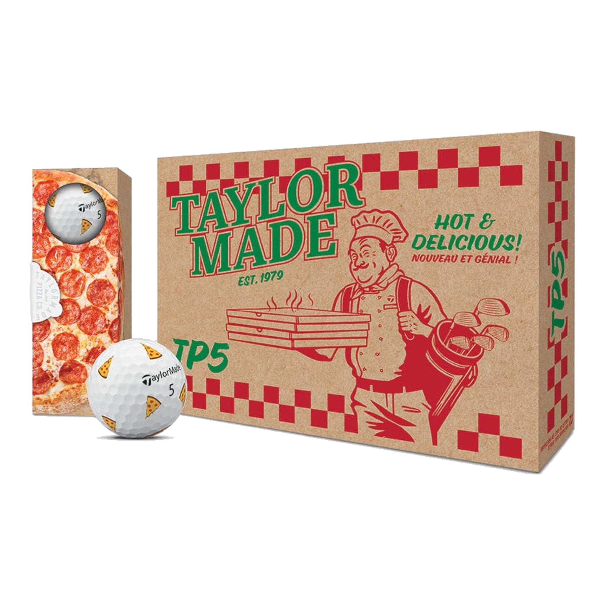 TaylorMade Taylormade TP5 PIX Édition Limitée « PIZZA »