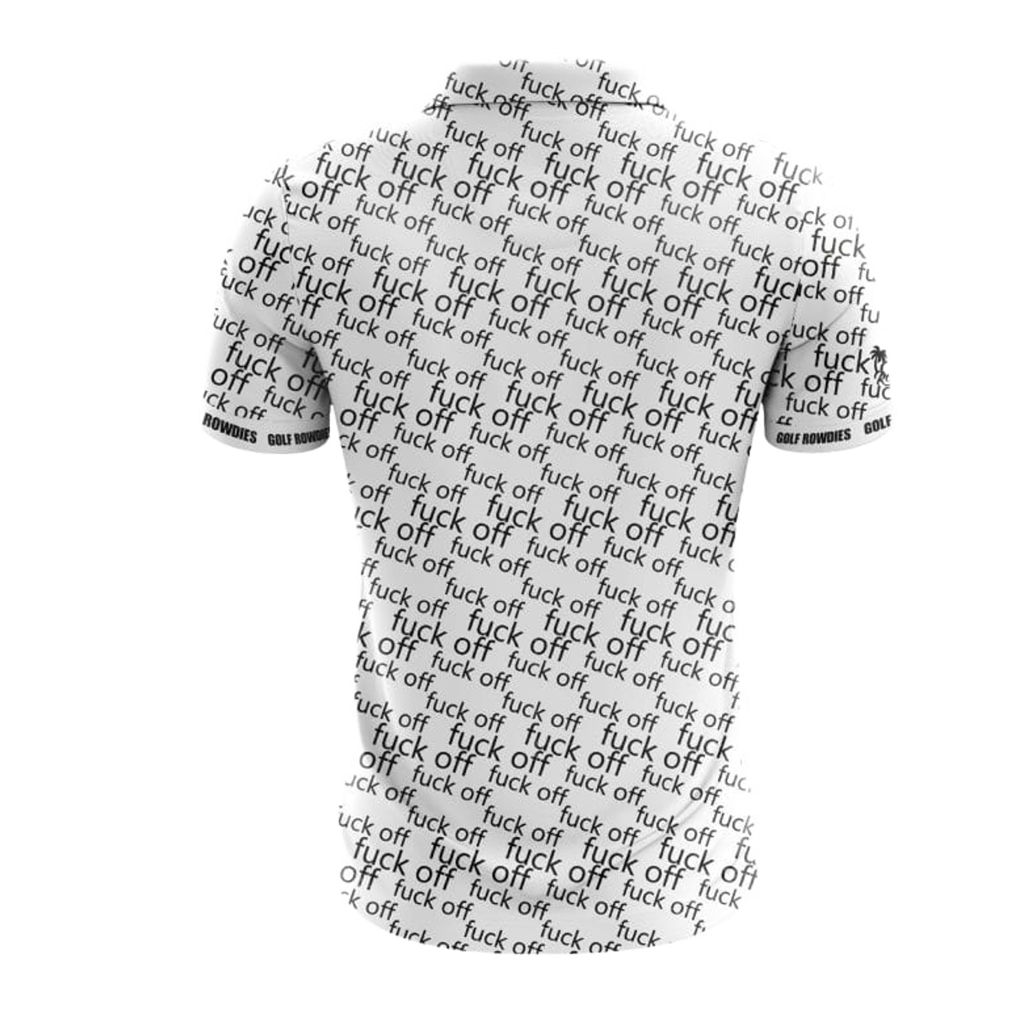 Polo pour hommes « Golf Rowdies Fuck Off »