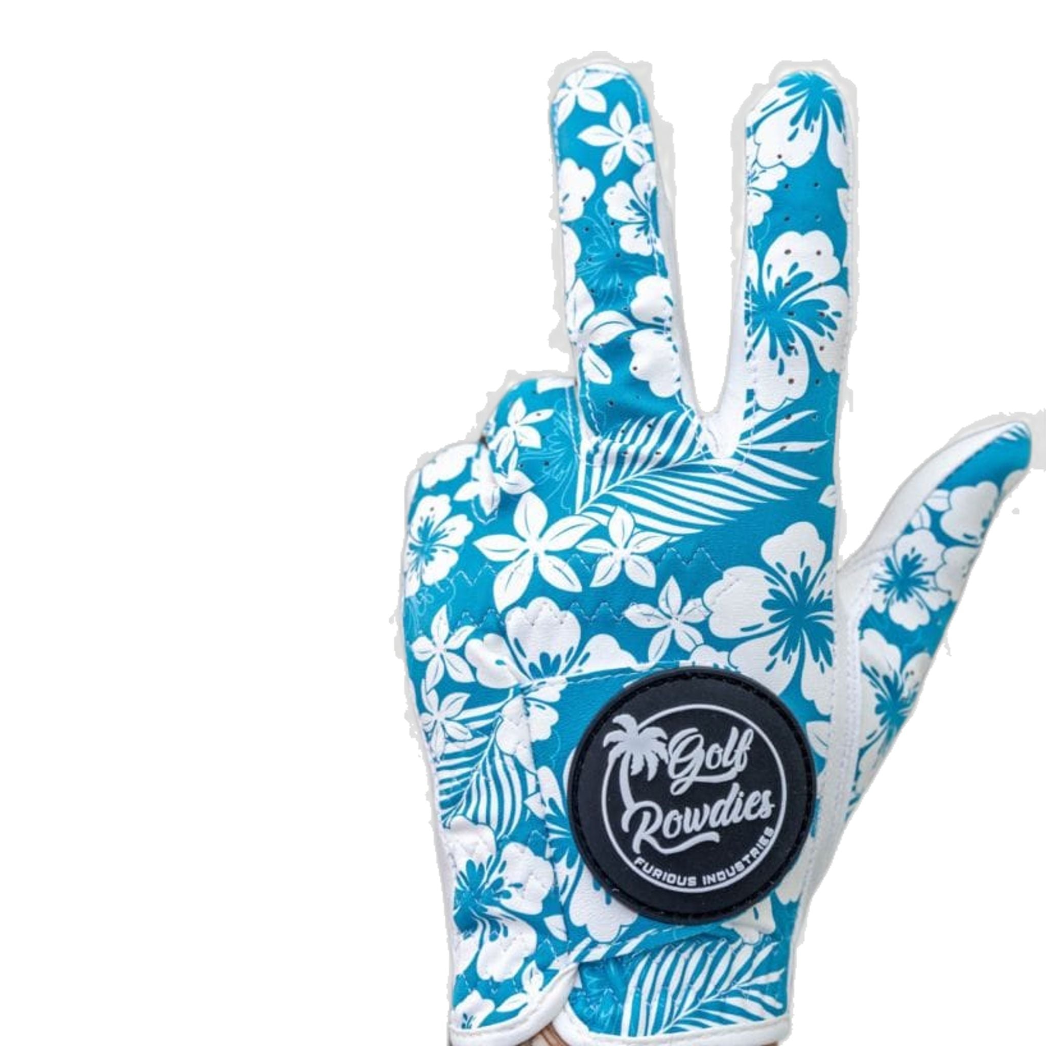 Gant de golf Rowdies Hibiscus pour hommes